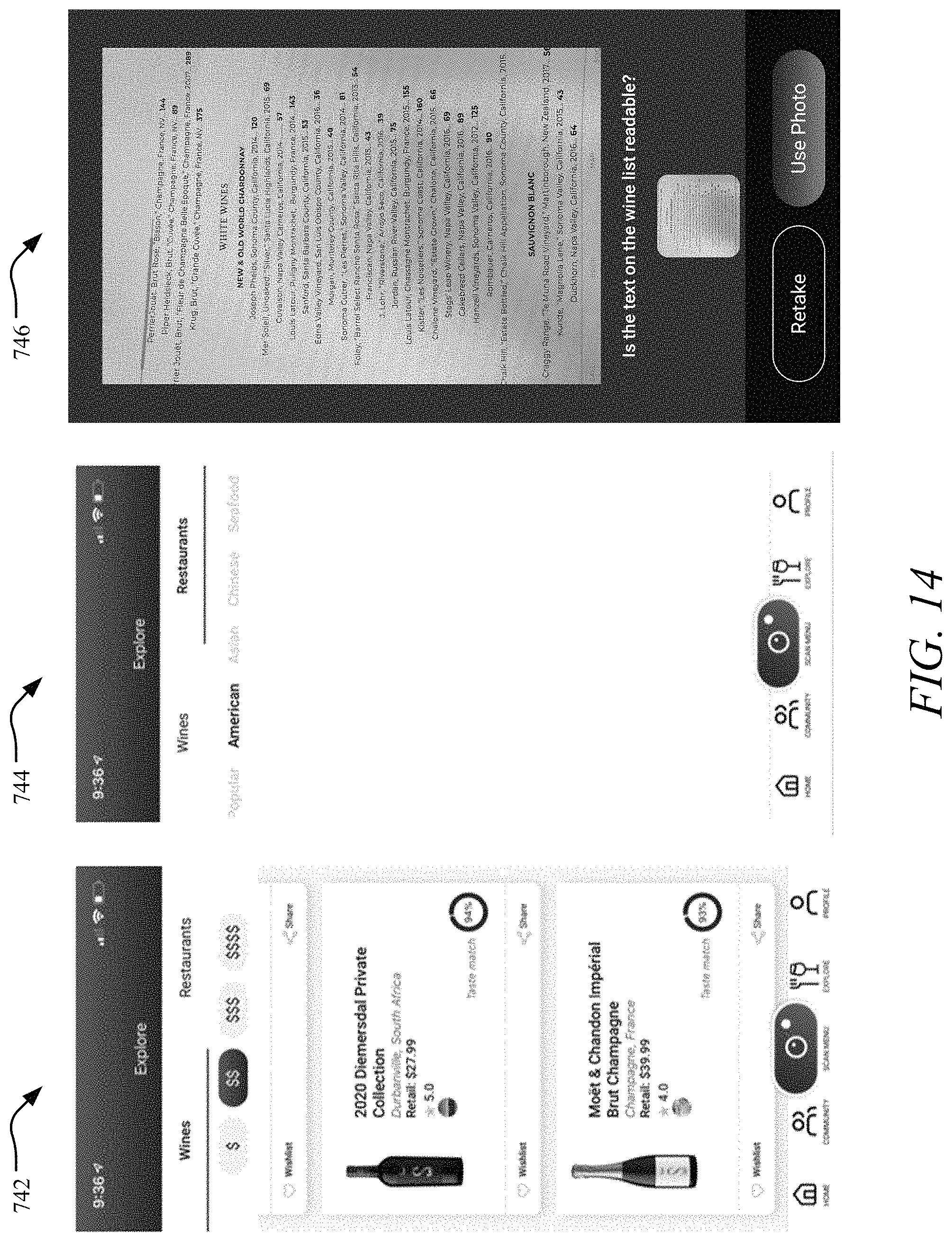 Patent US11776037 Figure 14 – Systems and methods for personal taste recommendation