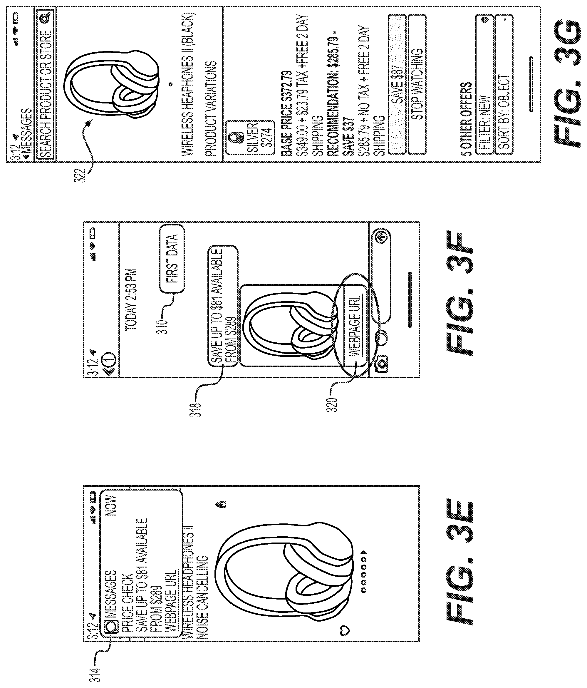 Patent US11776039 Figure 4 – Systems and methods for generating price comparisons