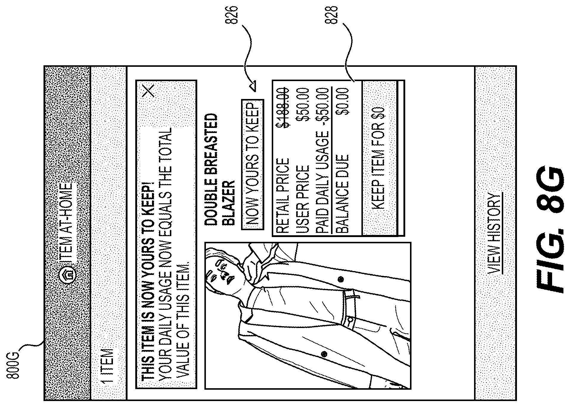 Patent US11776048 Figure 14 – Systems, non-transitory computer-readable mediums, and methods for providing a user interface for an electronic transactions platform