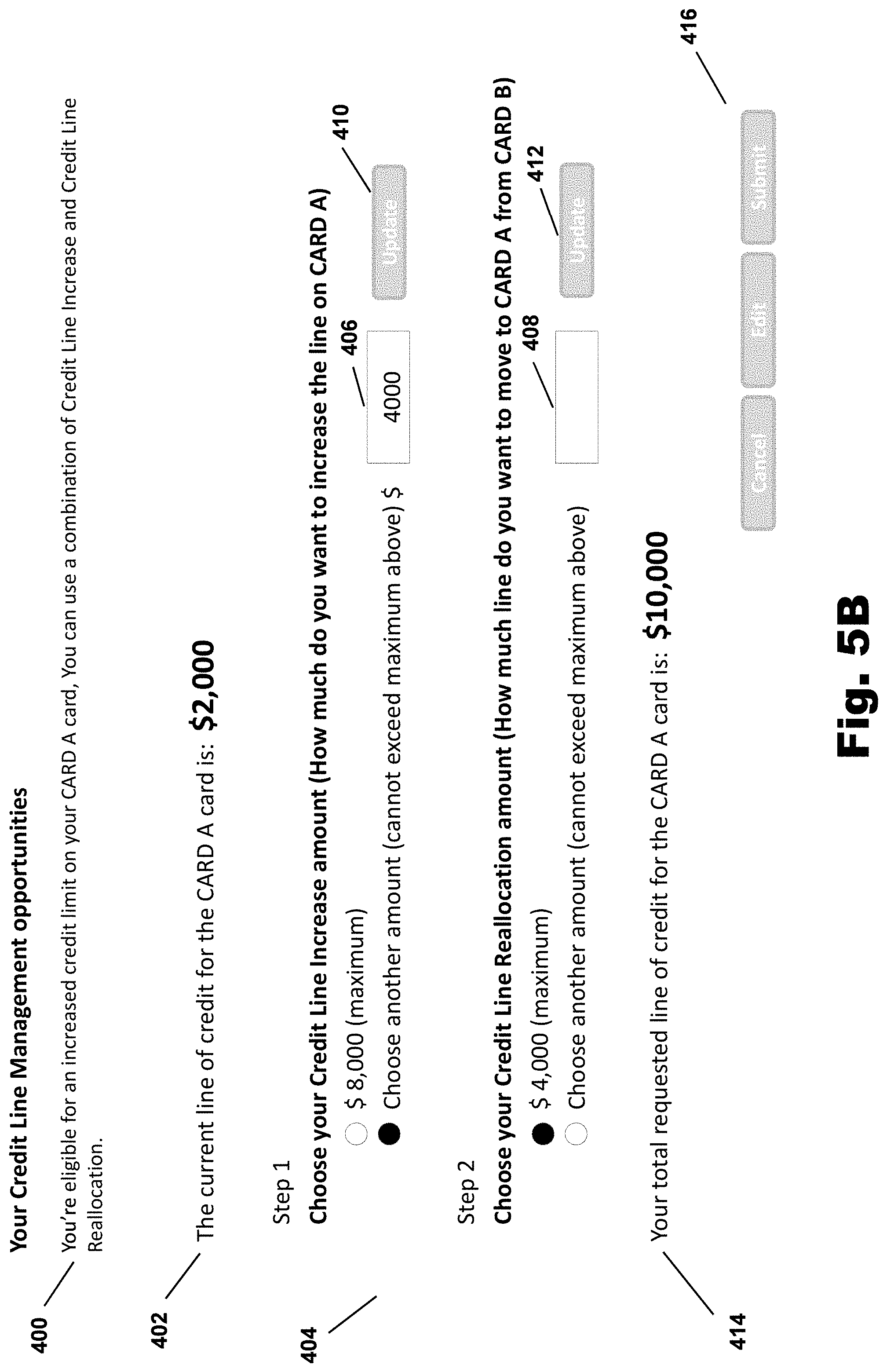 Patent US11776051 Figure 5 – Credit line adjustment