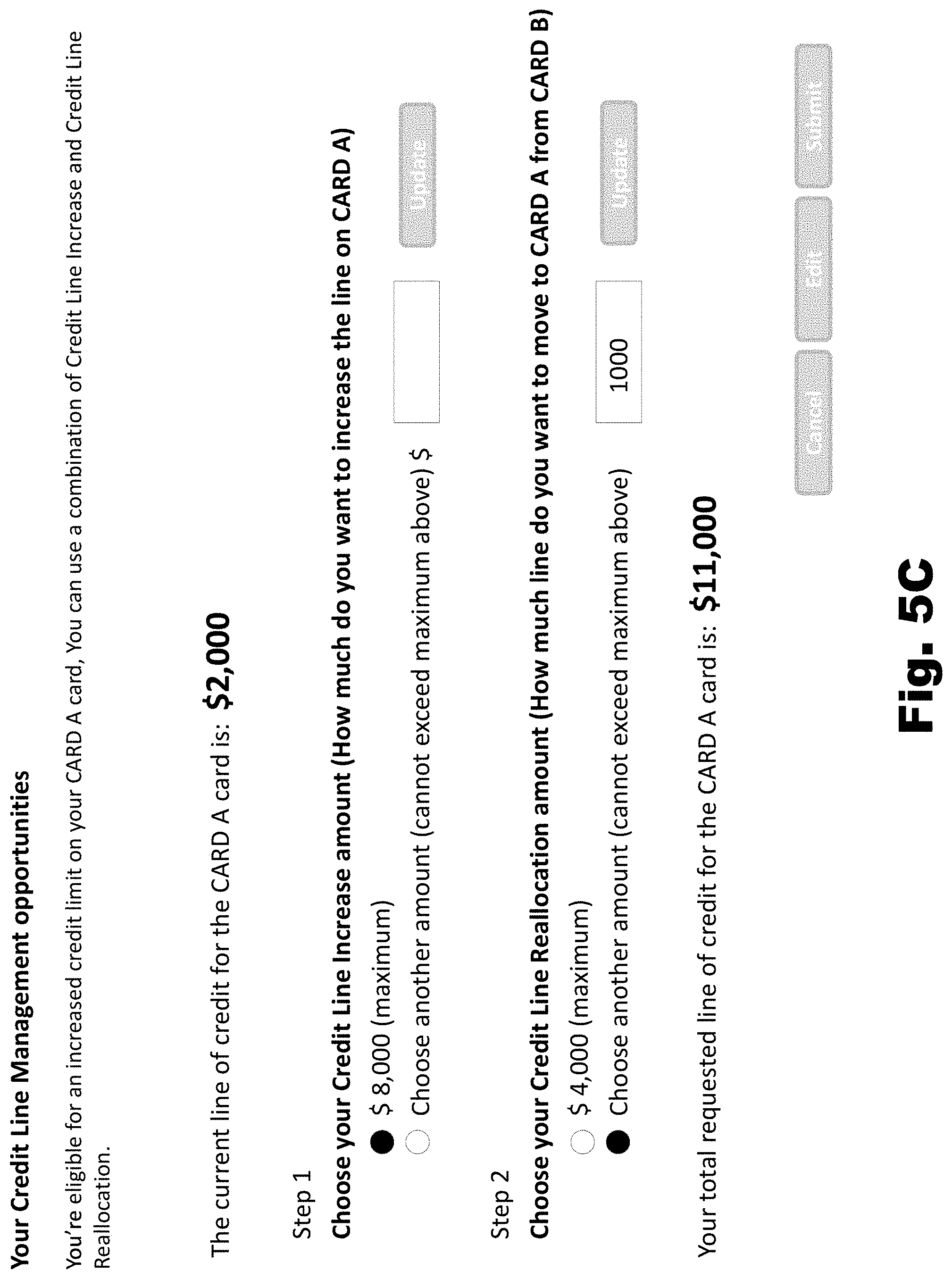 Patent US11776051 Figure 6 – Credit line adjustment