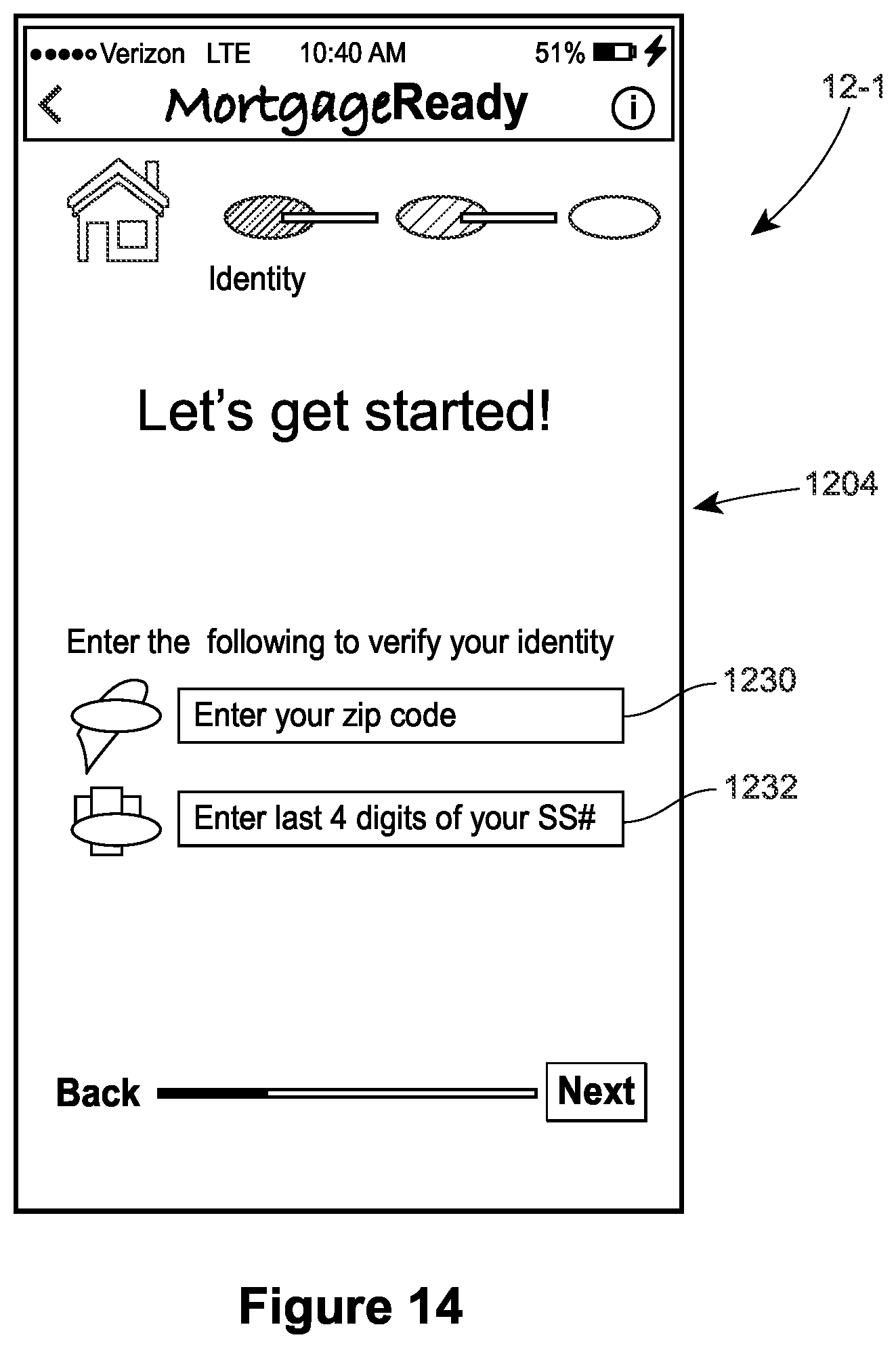 Patent US11776052 Figure 16 – Continuously monitoring and updating mortgage ready data