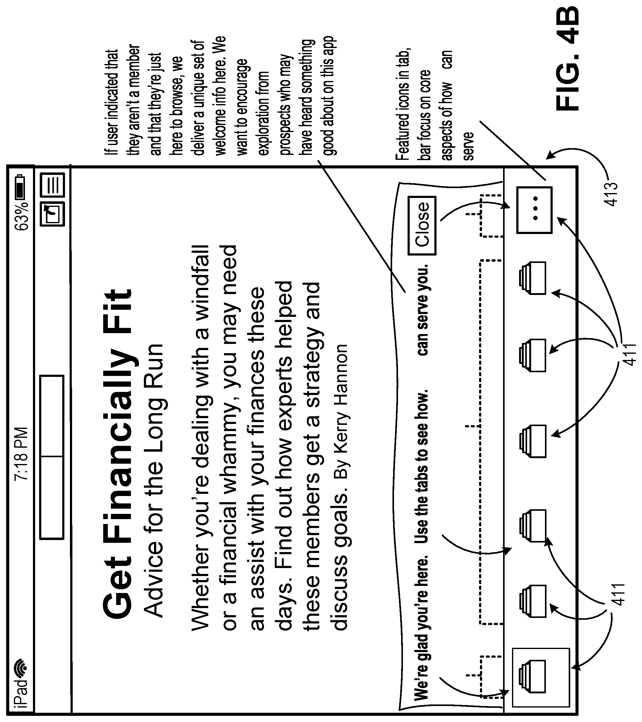Patent US11776057 Figure 11 – Personalized navigation control items for an application