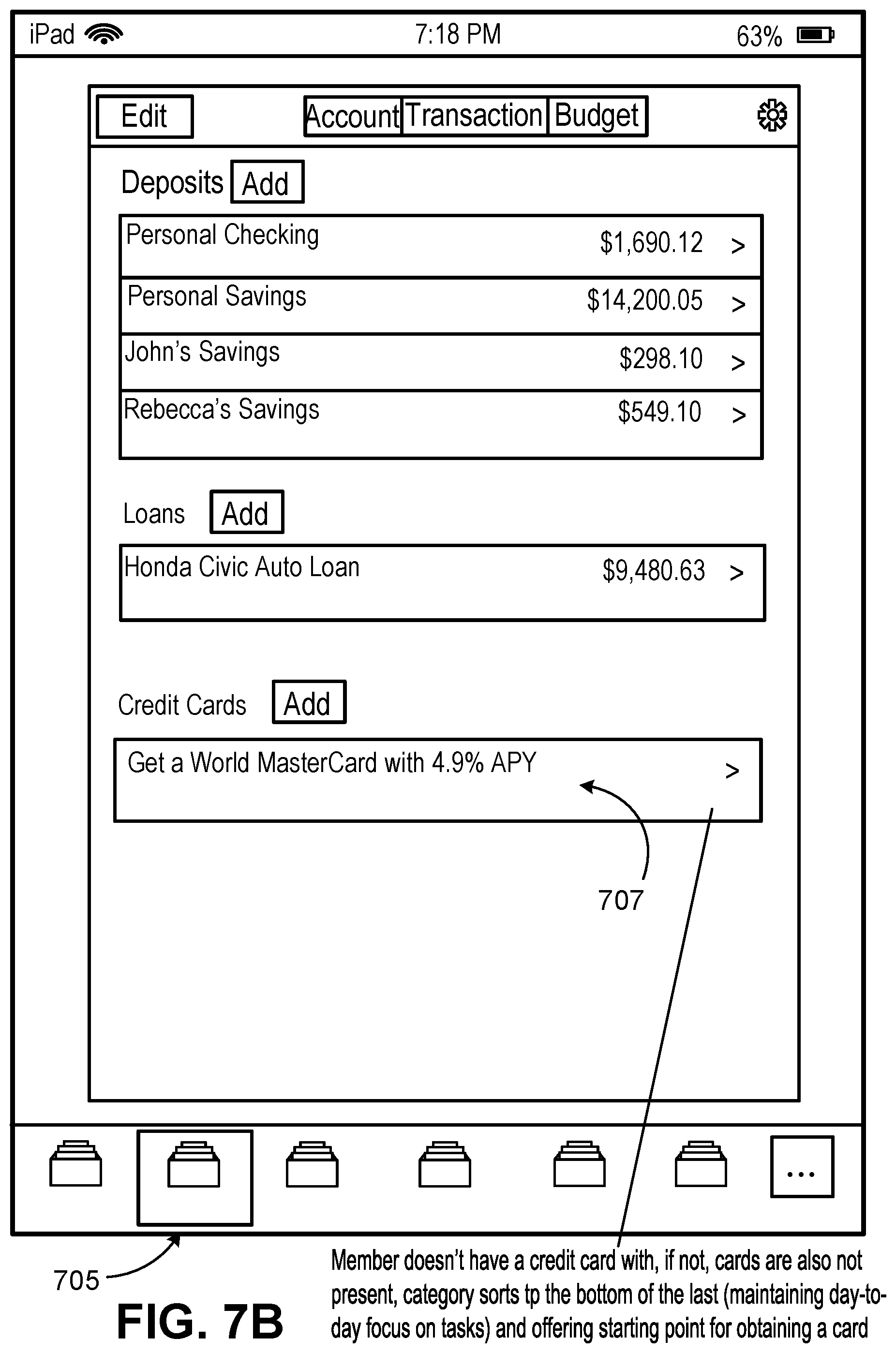 Patent US11776057 Figure 20 – Personalized navigation control items for an application