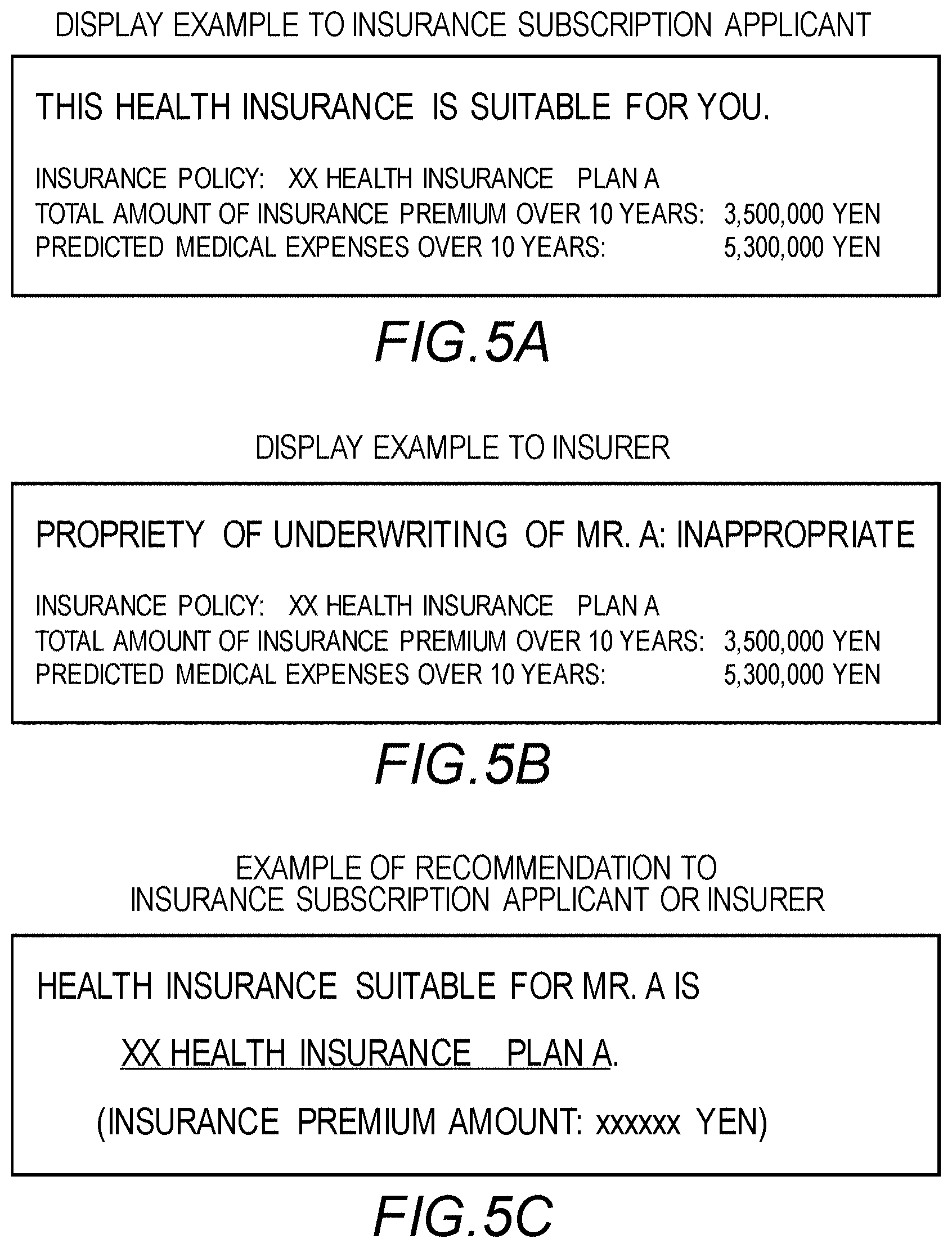 Patent US11776063 Figure 5 – Risk analysis system and risk analysis method