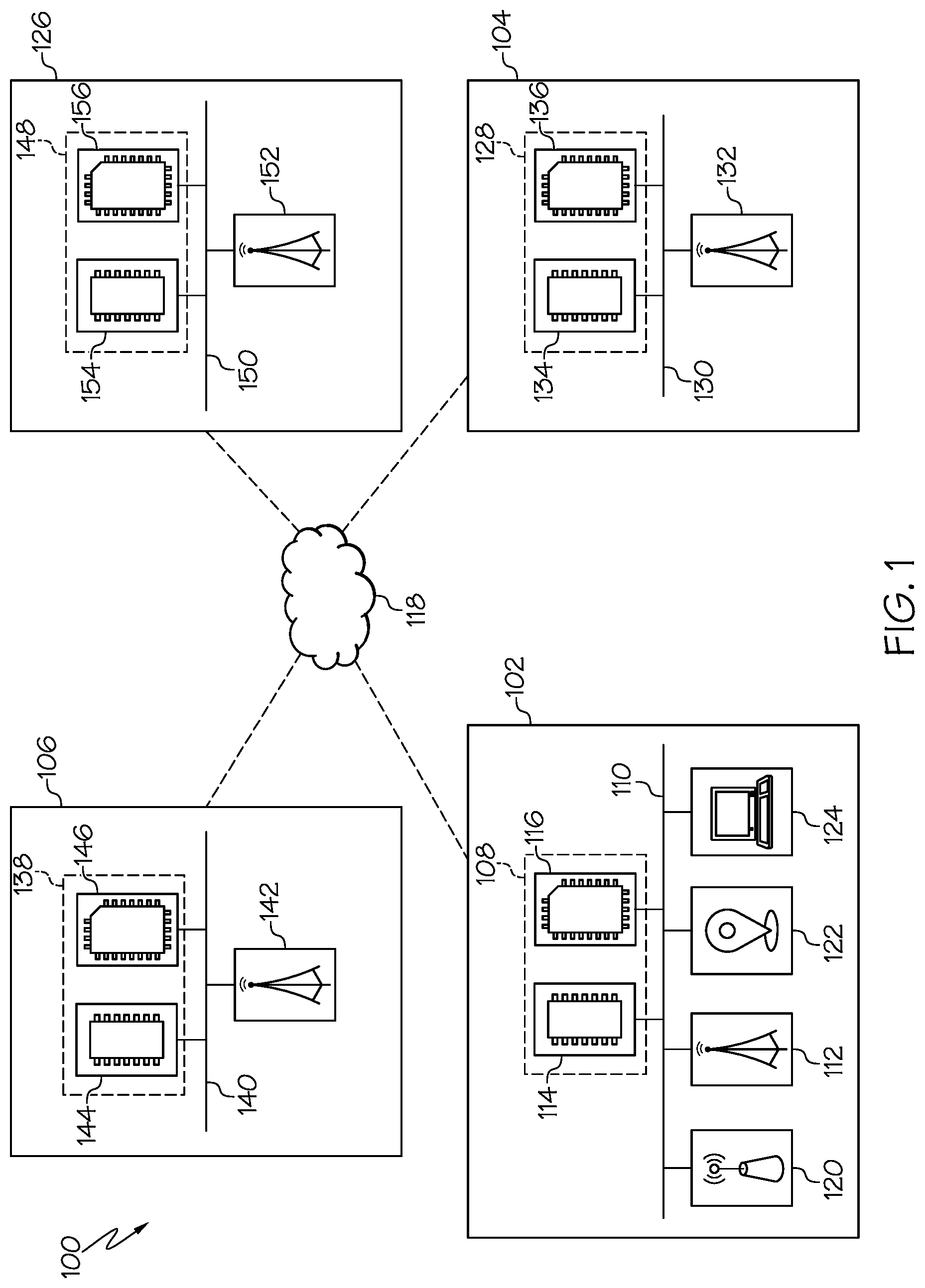 Patent US11776064 Figure 1 – Driver classification systems and methods for obtaining an insurance rate for a vehicle
