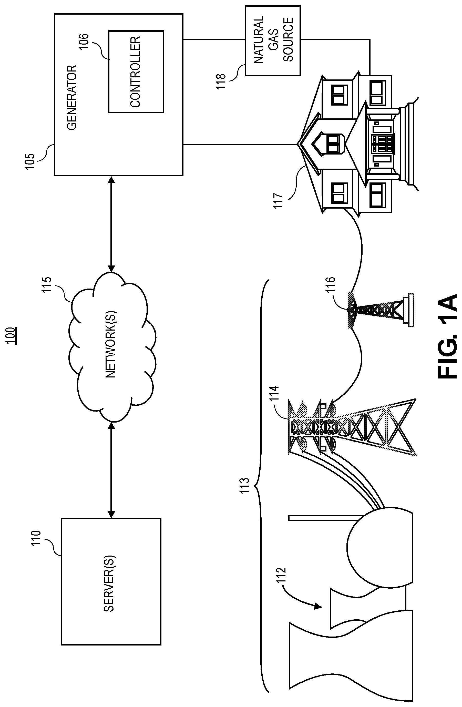 Patent US11776073 Figure 1 – Technologies for dynamically dispatching generator power