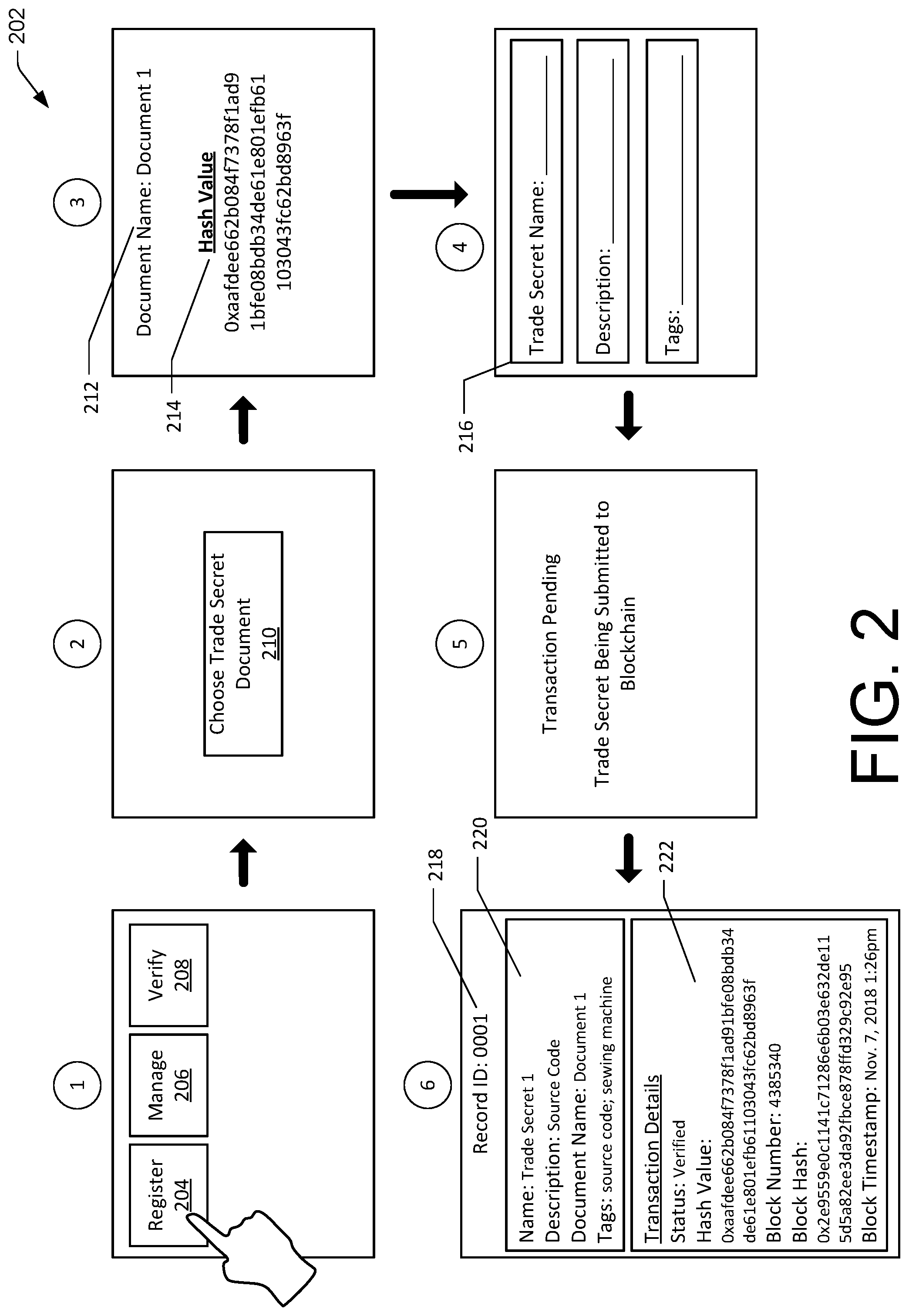 Patent US11776079 Figure 2 – Digital property authentication and management system
