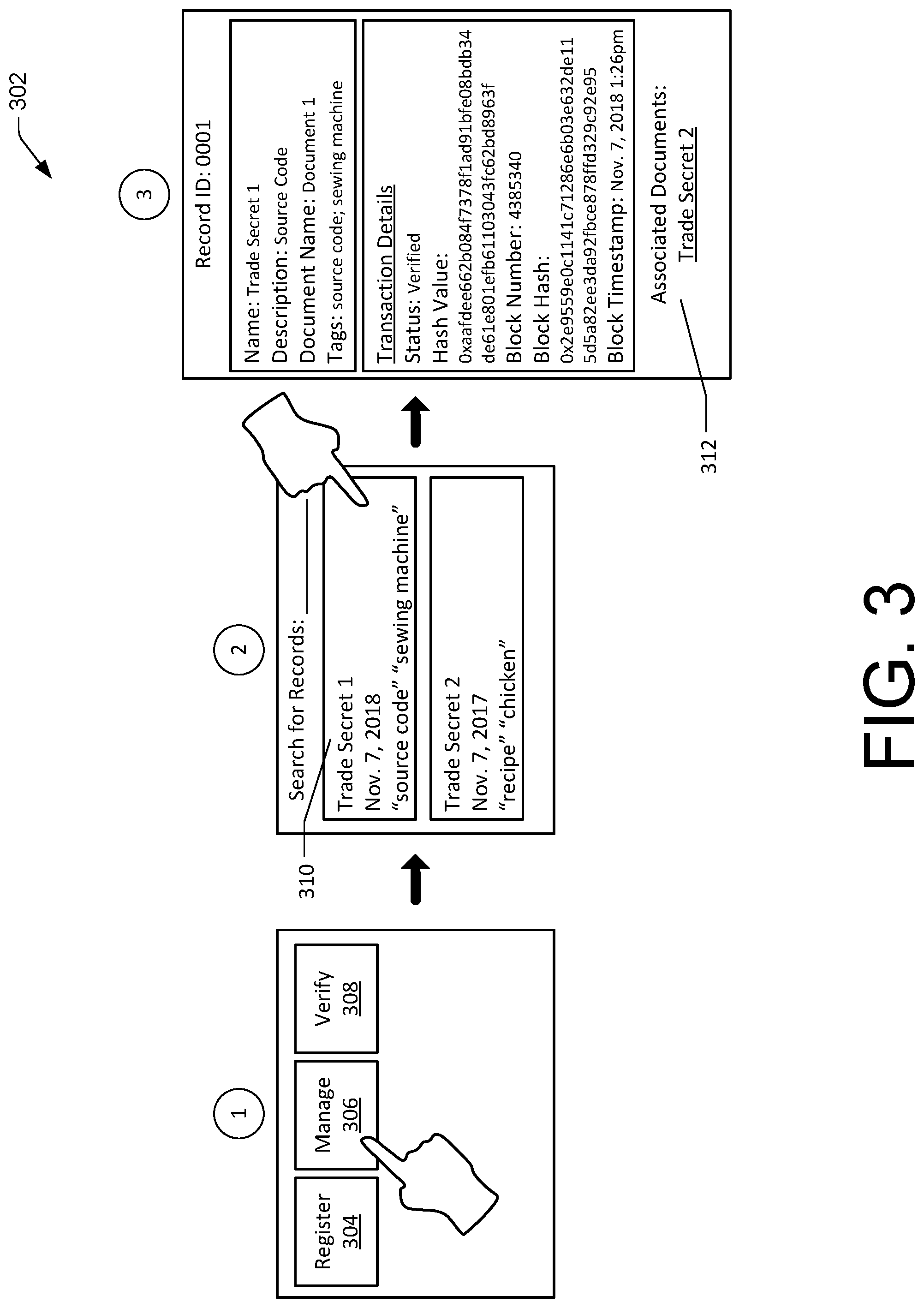 Patent US11776079 Figure 3 – Digital property authentication and management system
