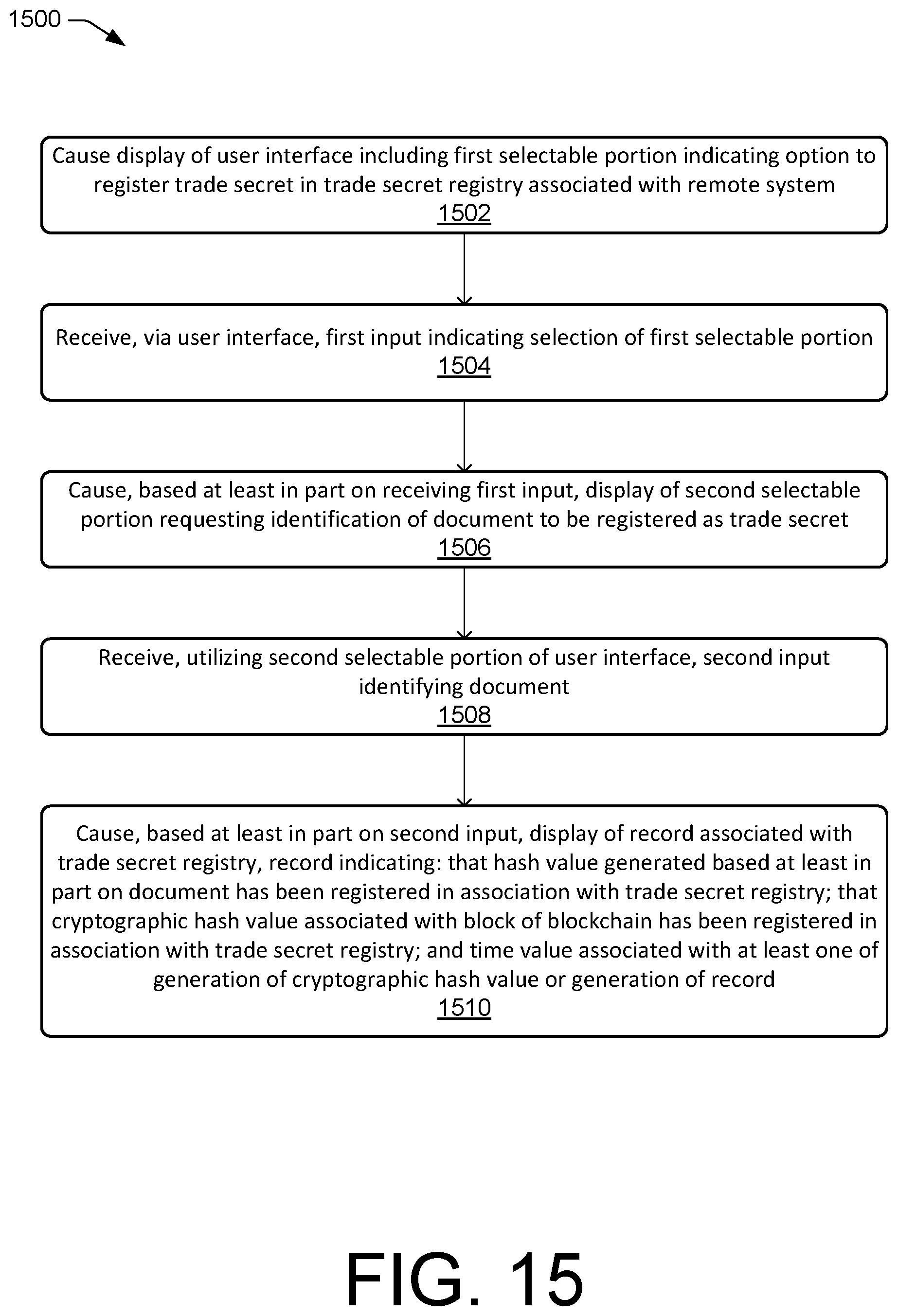Patent US11776079 Figure 15 – Digital property authentication and management system