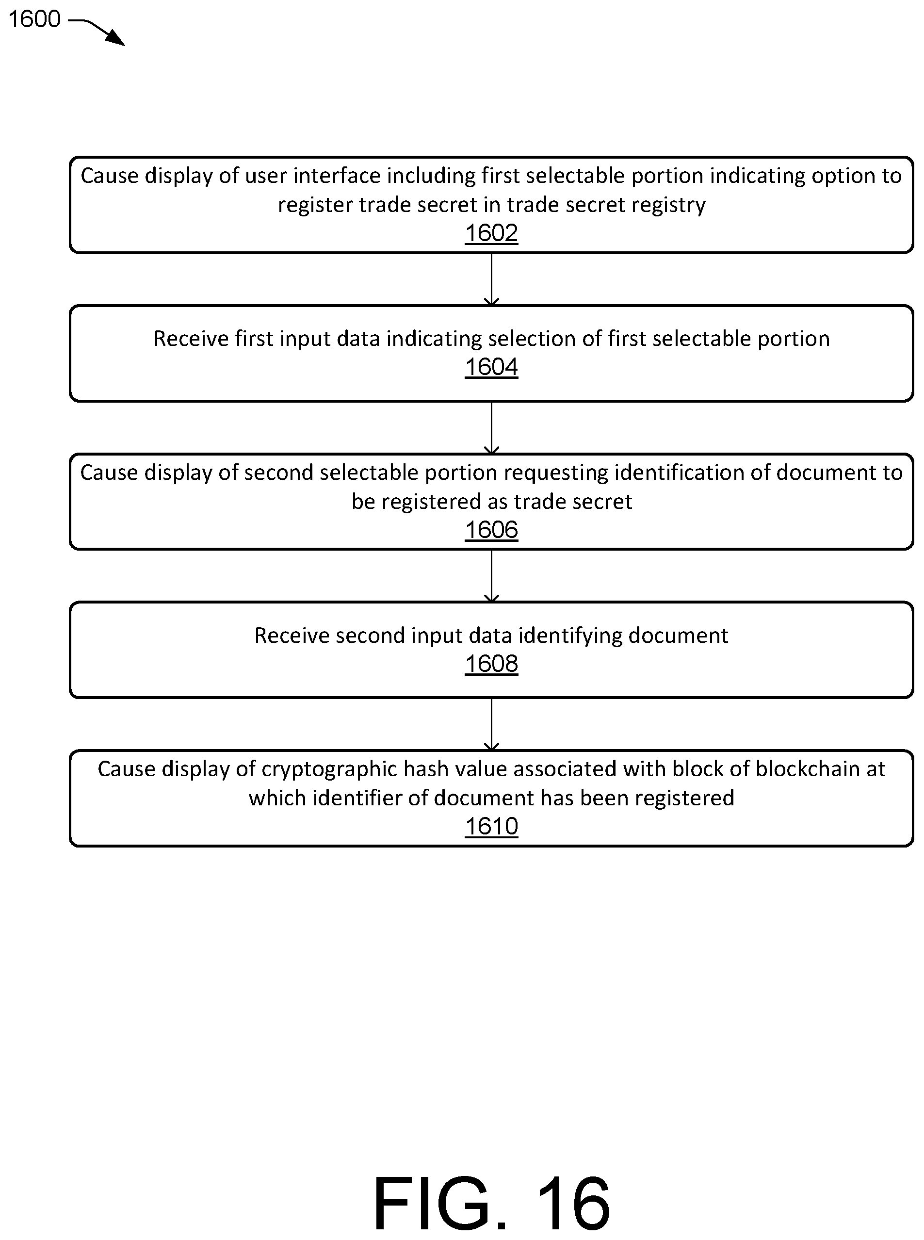 Patent US11776079 Figure 16 – Digital property authentication and management system