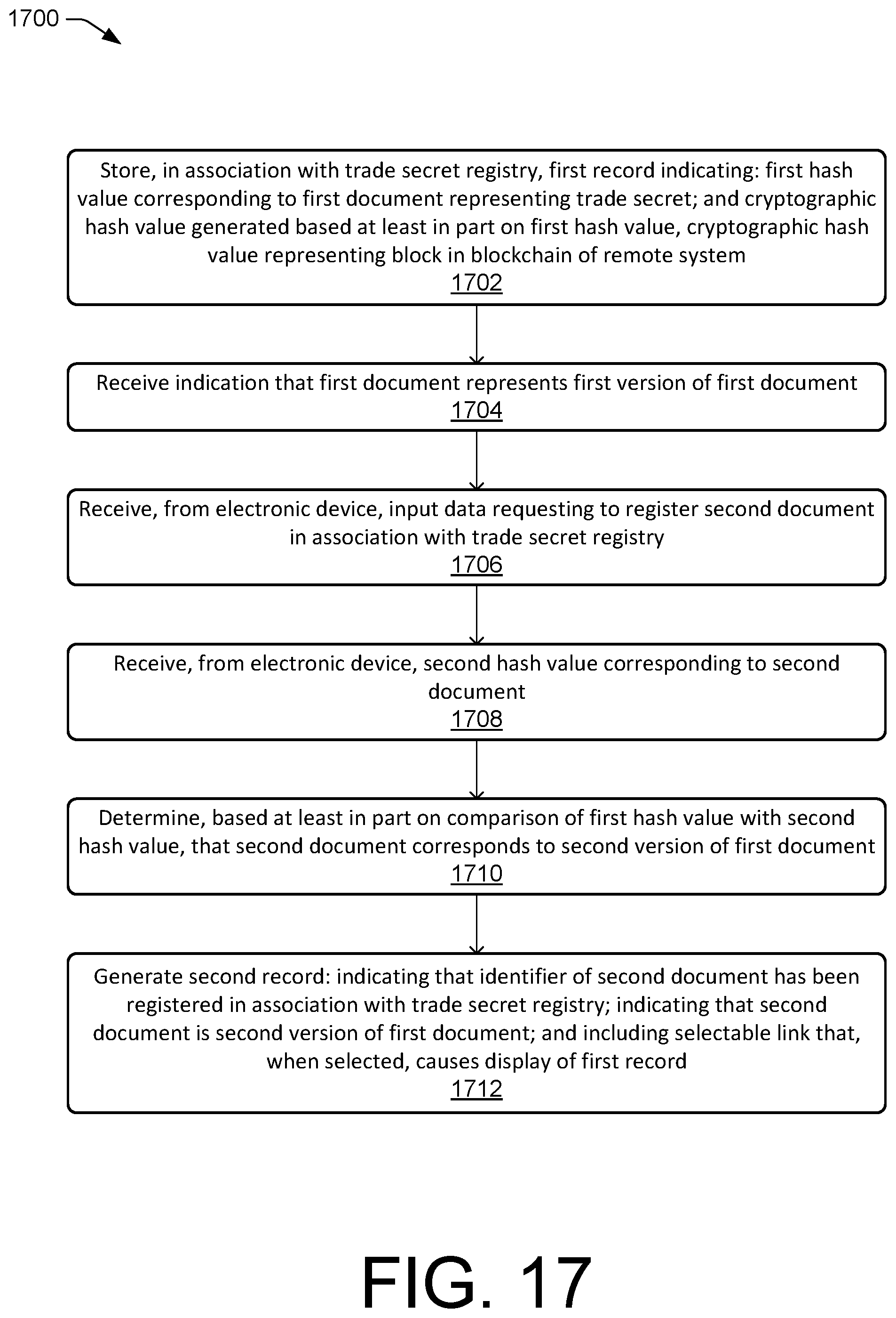 Patent US11776079 Figure 17 – Digital property authentication and management system