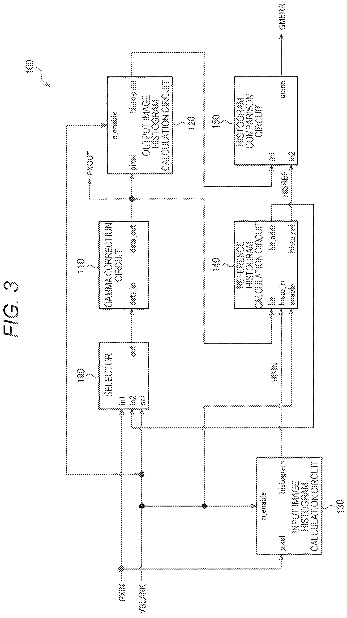Patent US11776096 Figure 3 – Image processing circuit, circuit device, and electronic apparatus