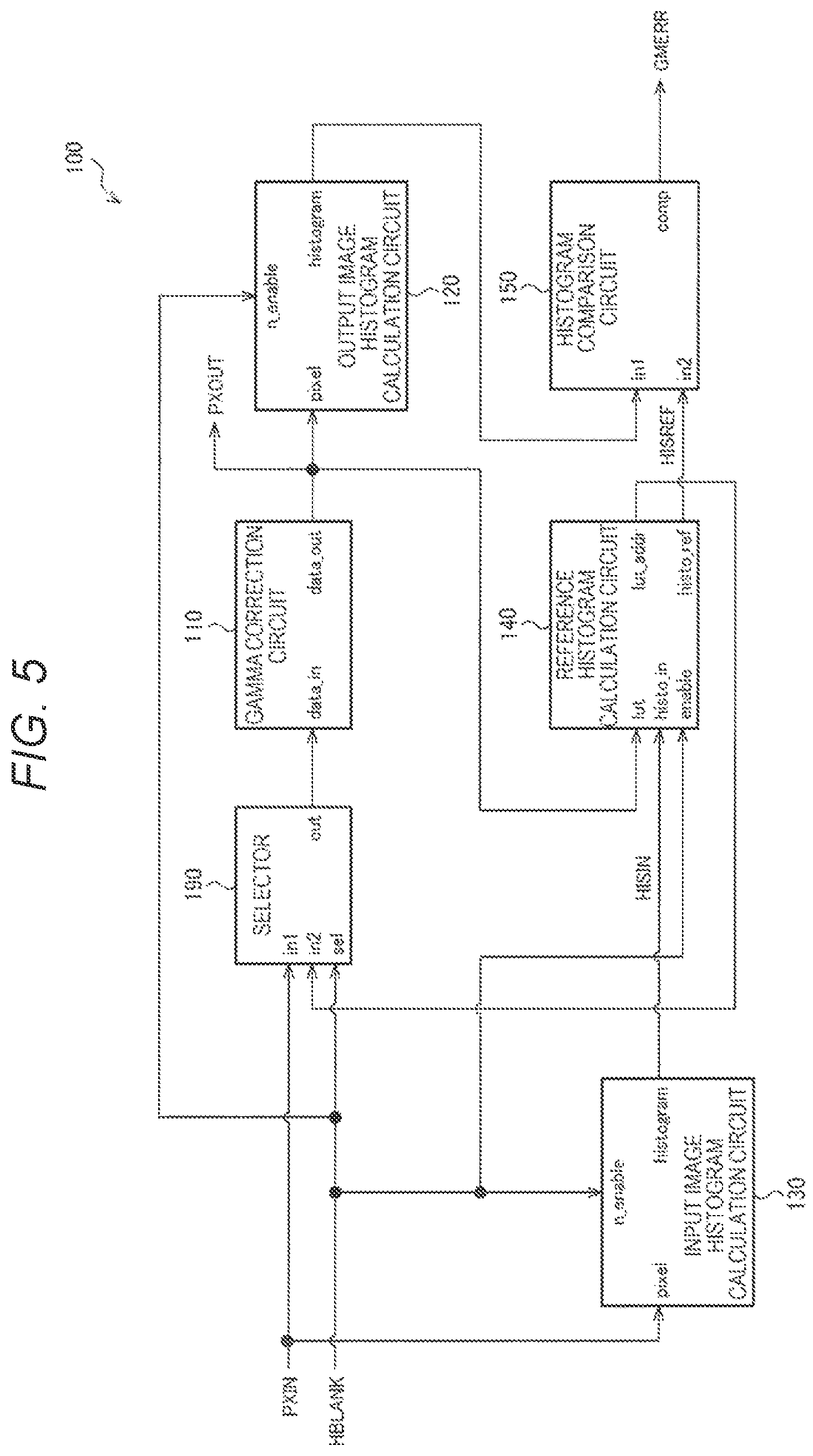 Patent US11776096 Figure 5 – Image processing circuit, circuit device, and electronic apparatus