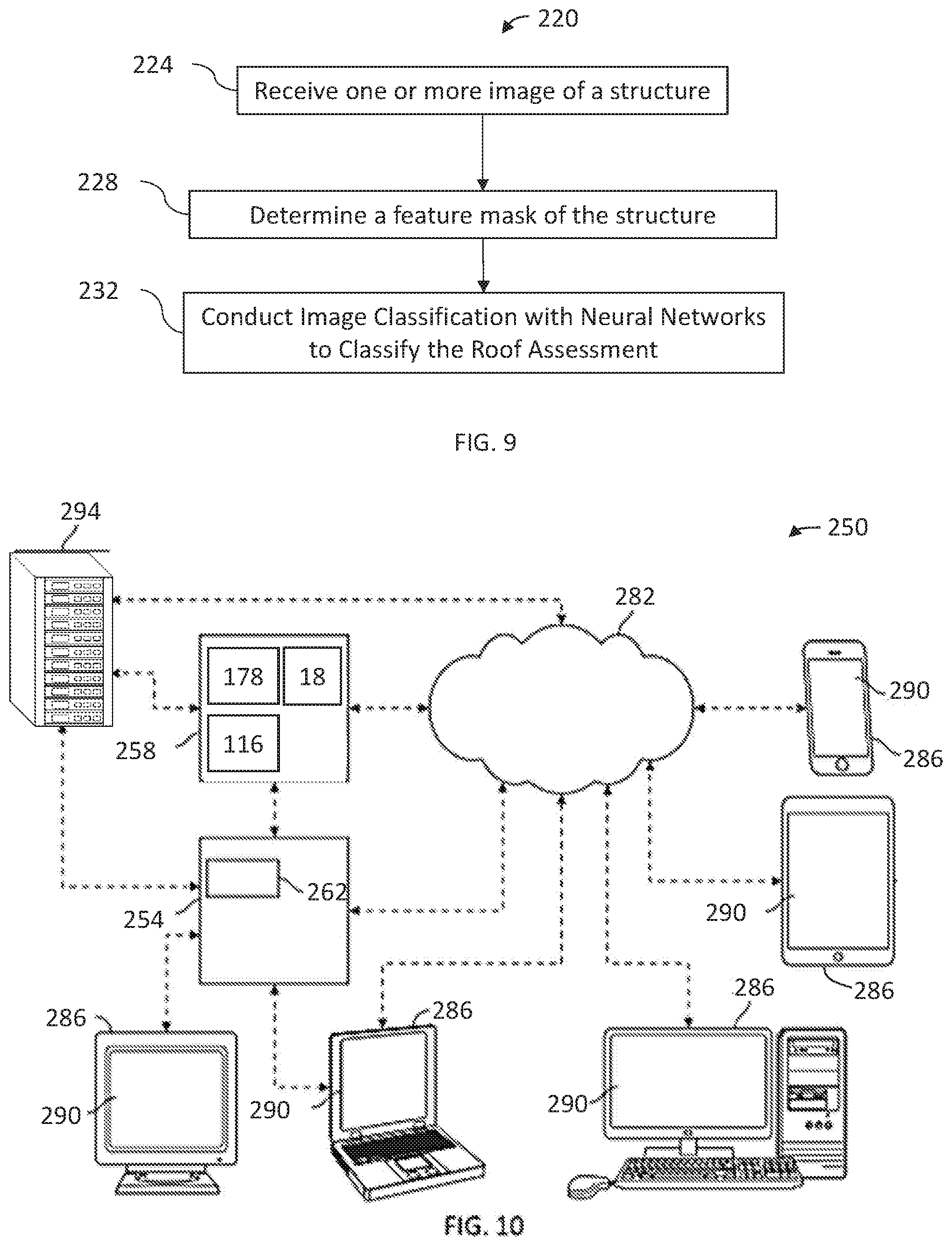 Patent US11776104 Figure 6 – Roof condition assessment using machine learning