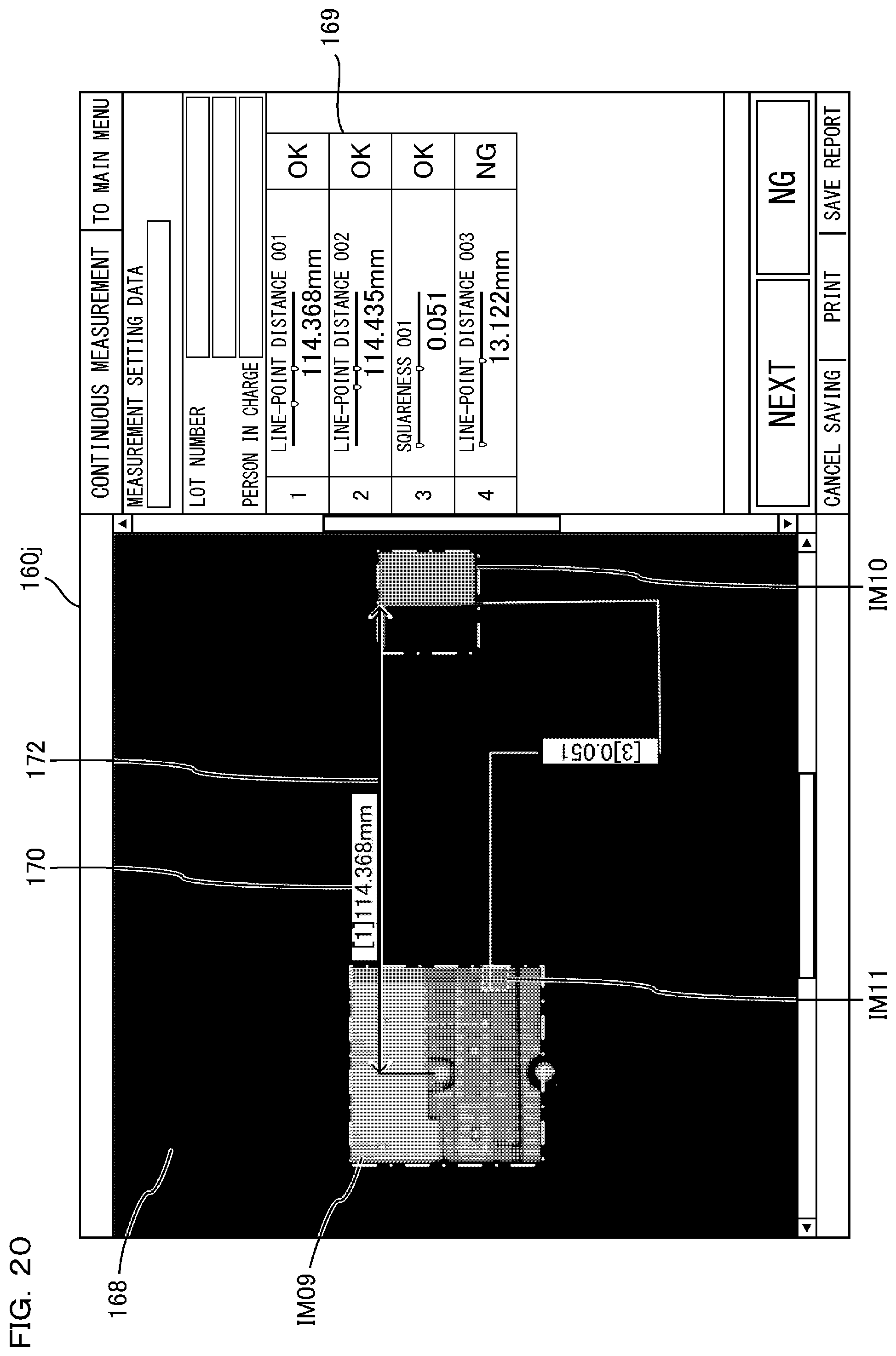 Patent US11776110 Figure 20 – Image measuring apparatus