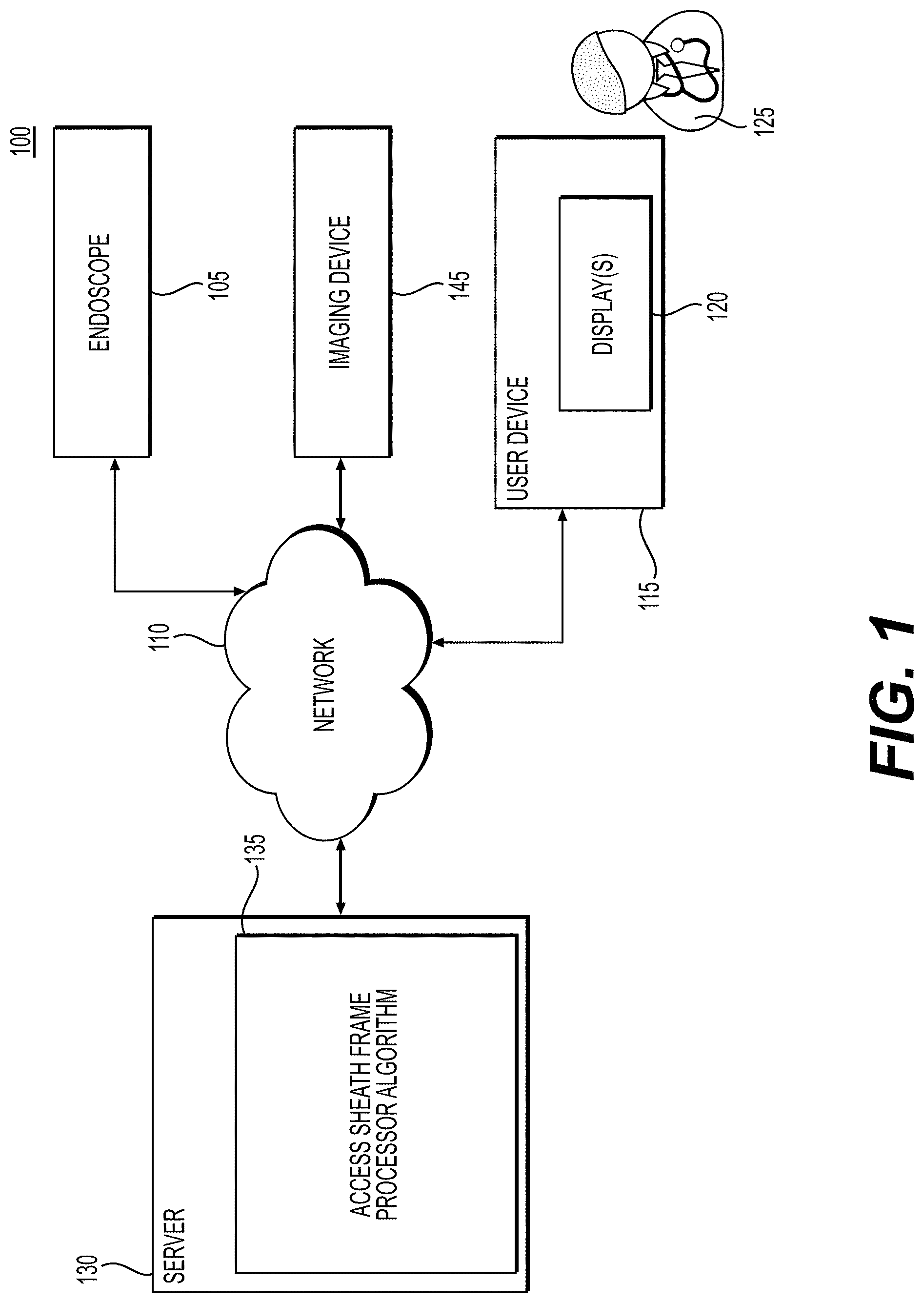 Patent US11776122 Figure 1 – Systems and methods for processing electronic medical images to determine enhanced electronic medical images