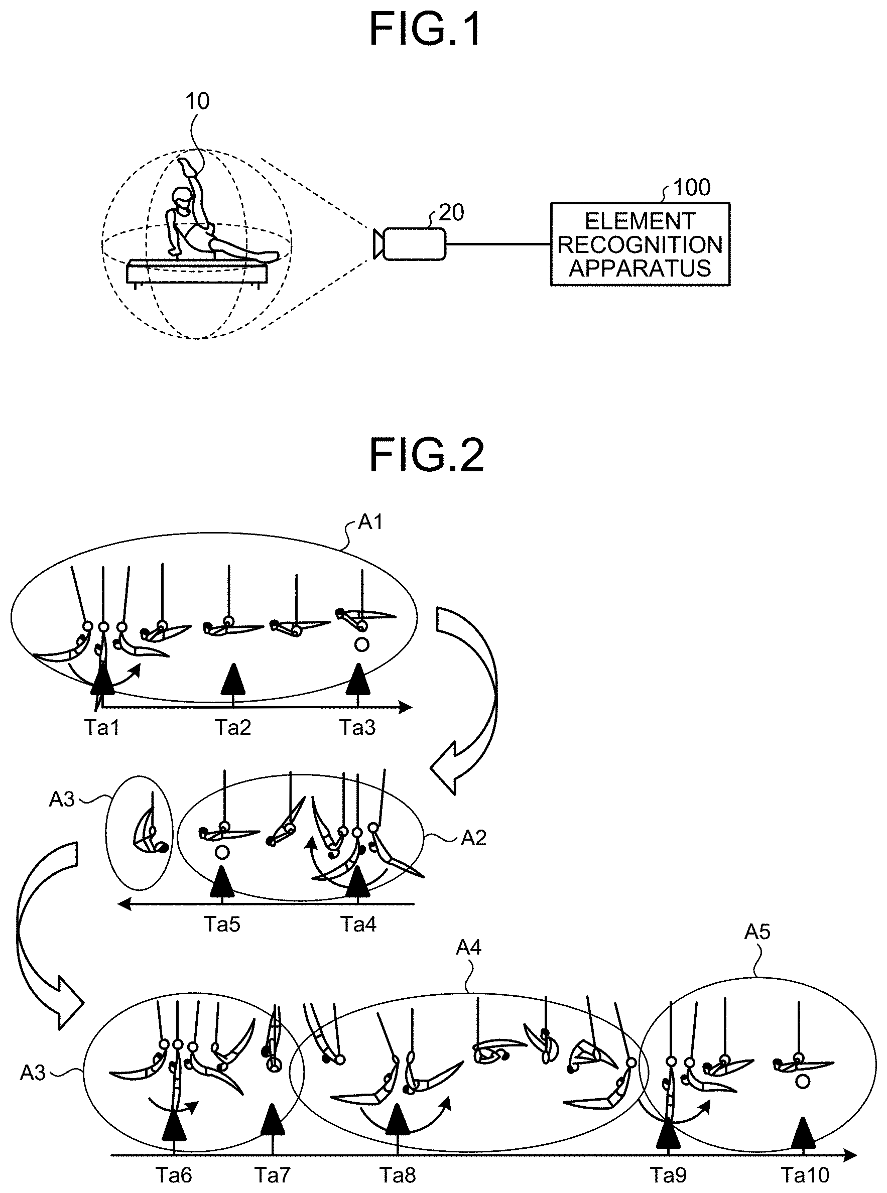 Patent US11776134 Figure 1 – Non-transitory computer readable recording medium, element recognition method, and element recognition system