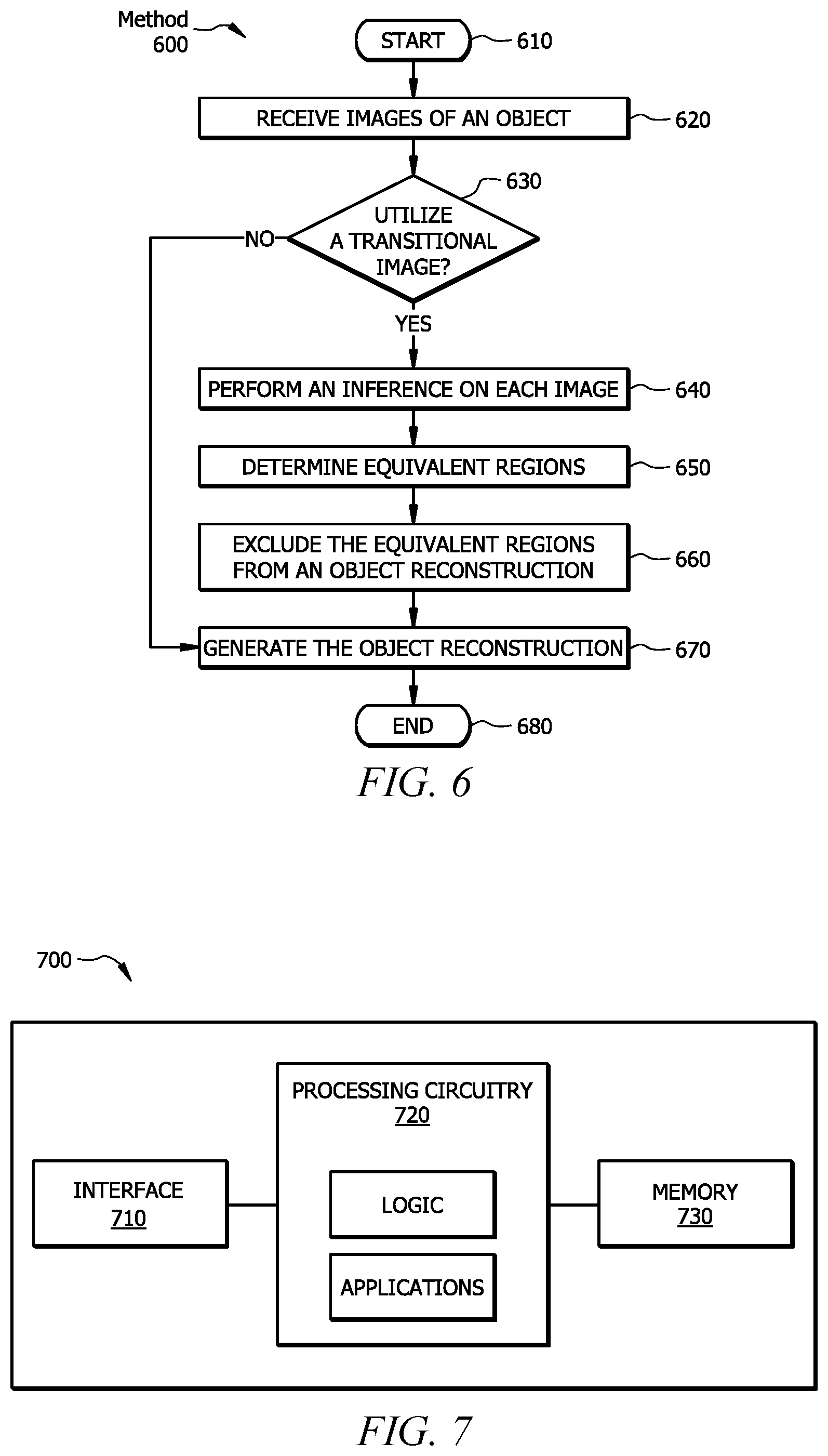 Patent US11776145 Figure 4 – Systems and methods for reconstructing objects using transitional images