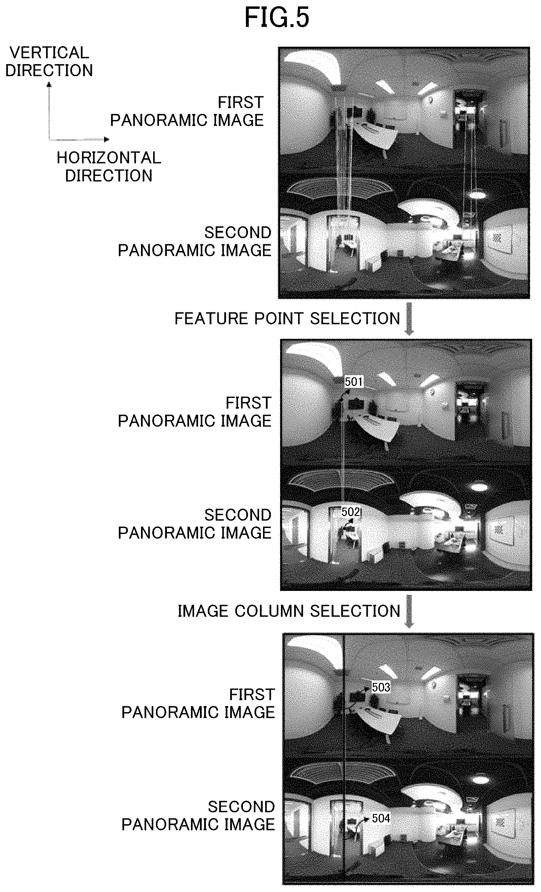 Patent US11776157 Figure 5 – Panoramic image based jump position determination method and apparatus and non-transitory computer-readable medium