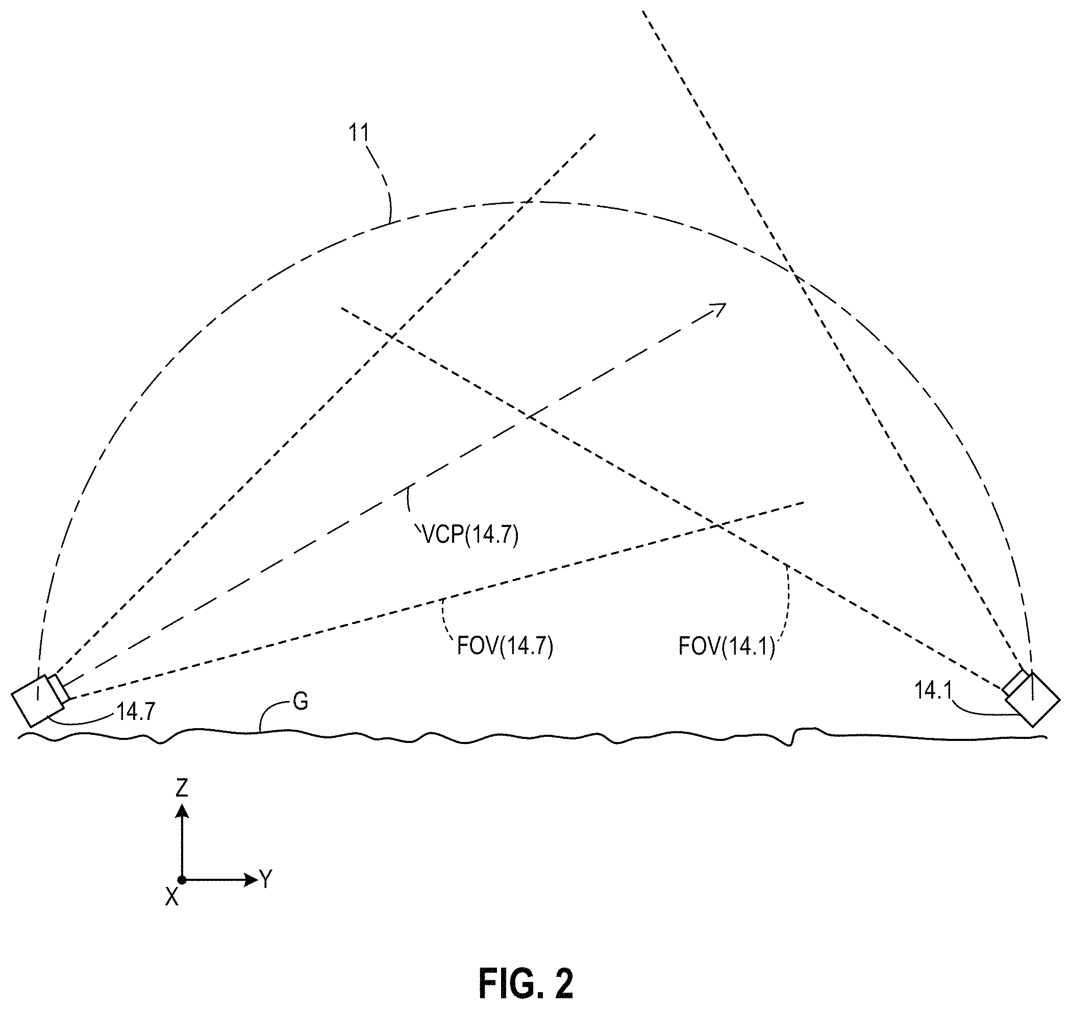 Patent US11776158 Figure 2 – Detecting target objects in a 3D space