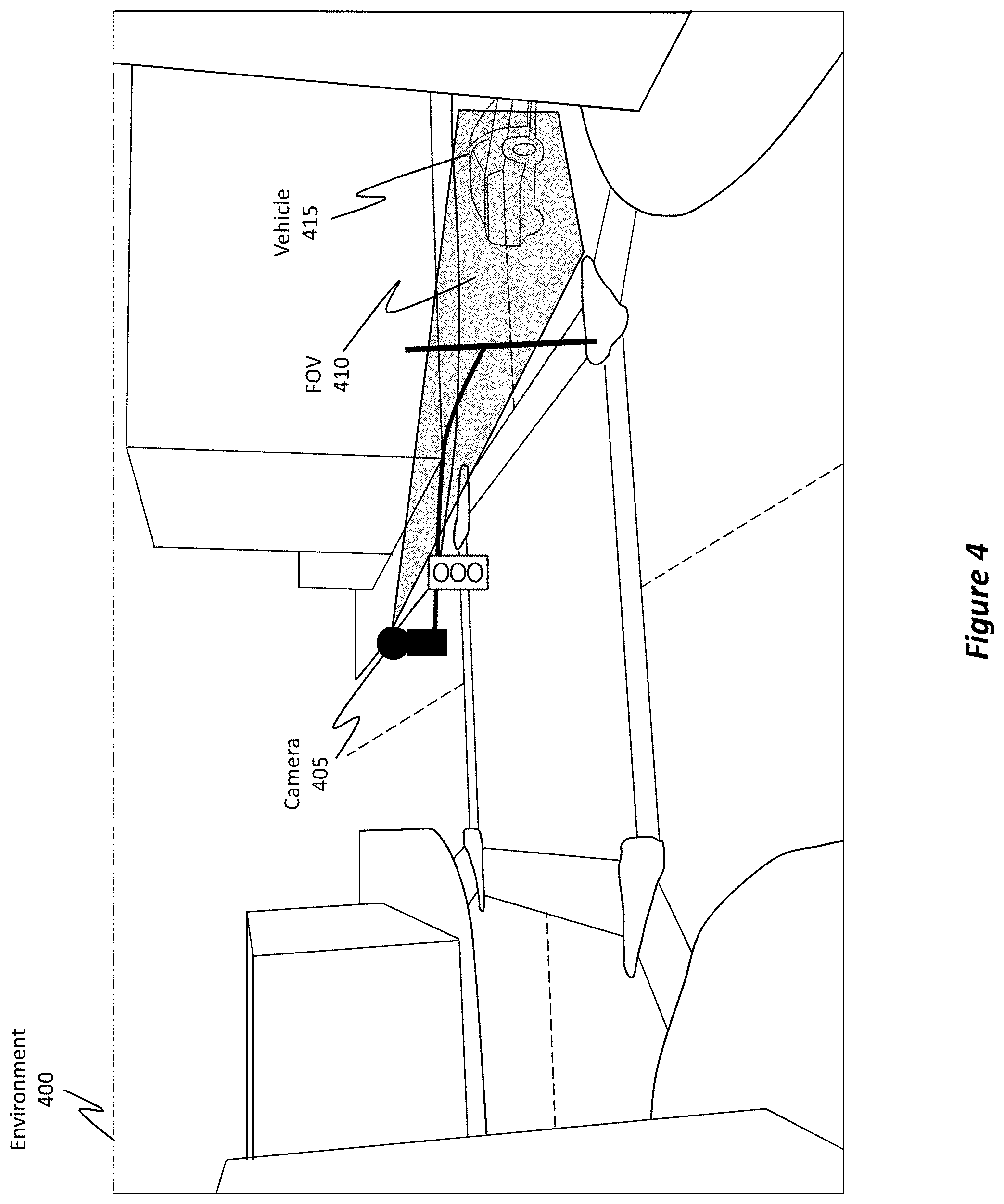 Patent US11776160 Figure 4 – Auto calibrating a single camera from detectable objects
