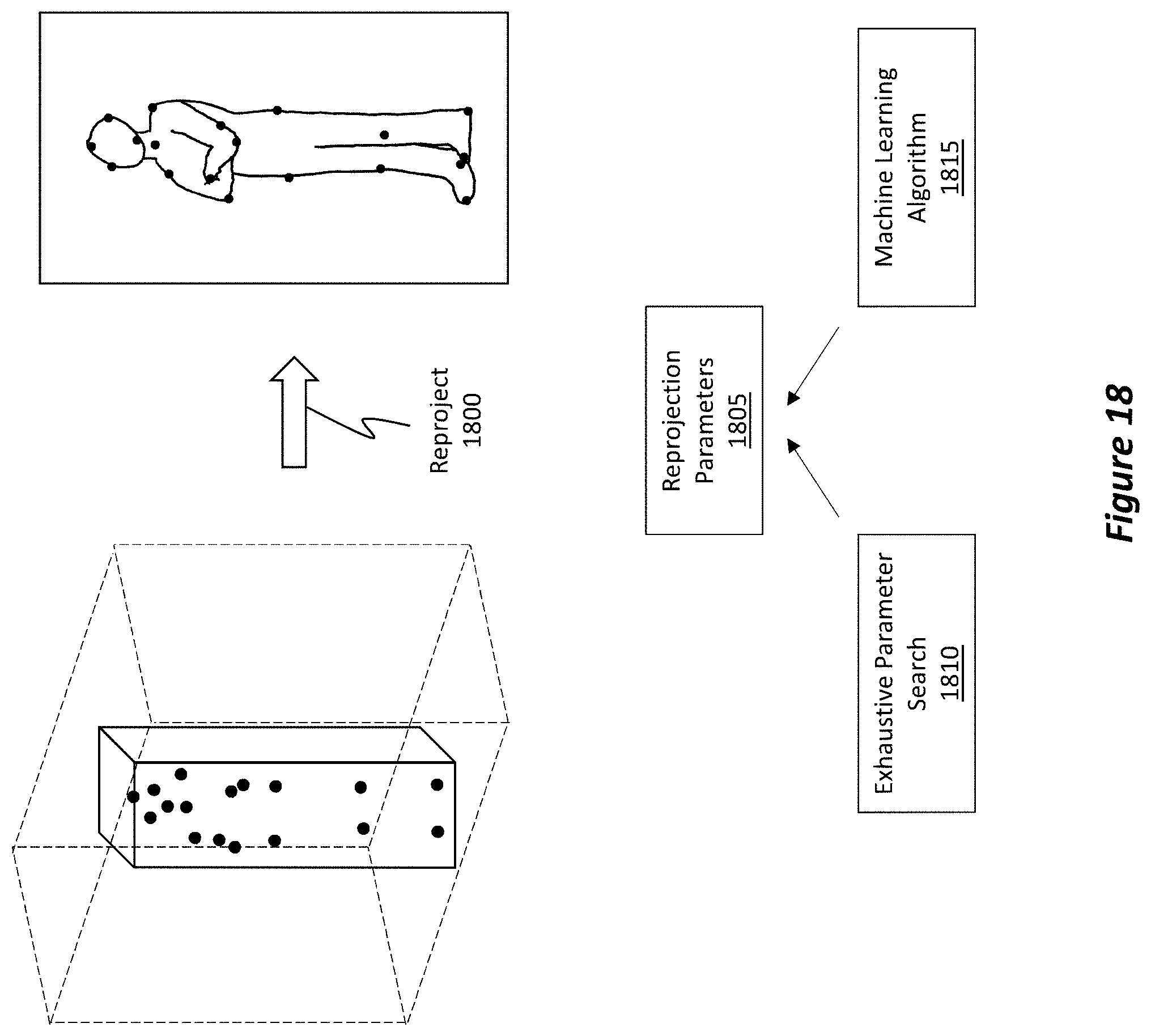 Patent US11776160 Figure 18 – Auto calibrating a single camera from detectable objects