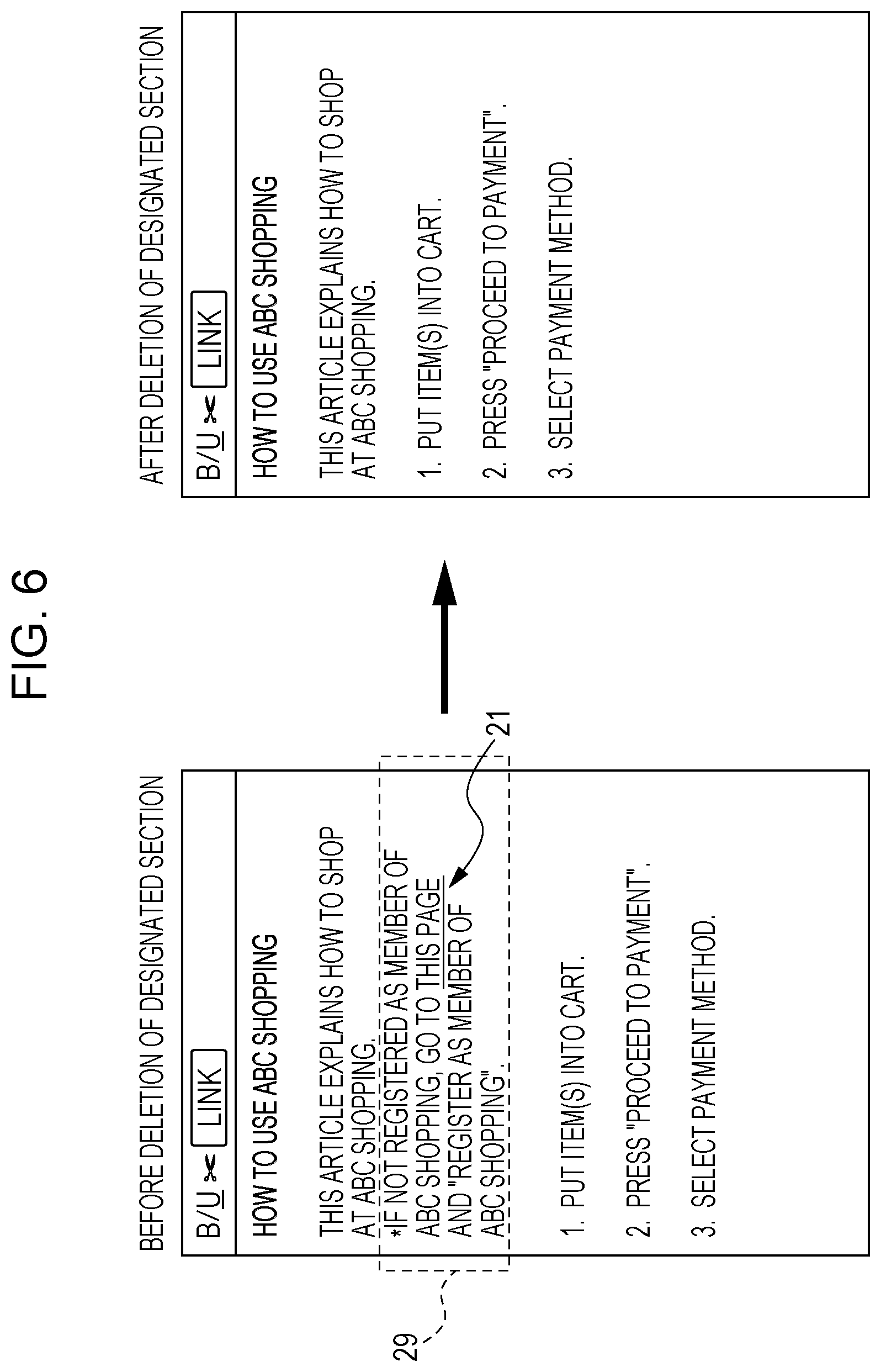 Patent US11776181 Figure 6 – Information processing apparatus and non-transitory computer readable medium