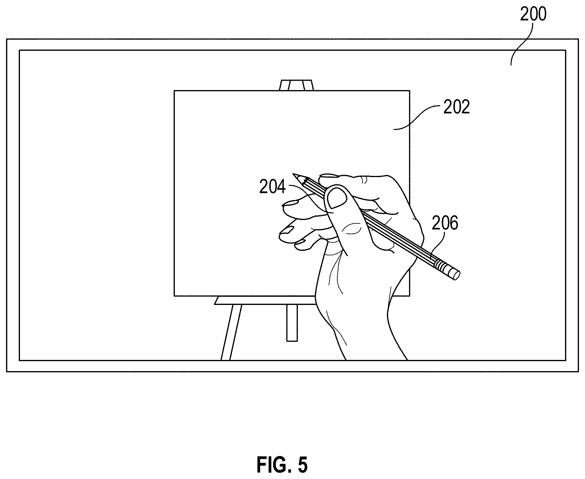 Patent US11776182 Figure 10 – Techniques for enabling drawing in a computer-generated reality environment