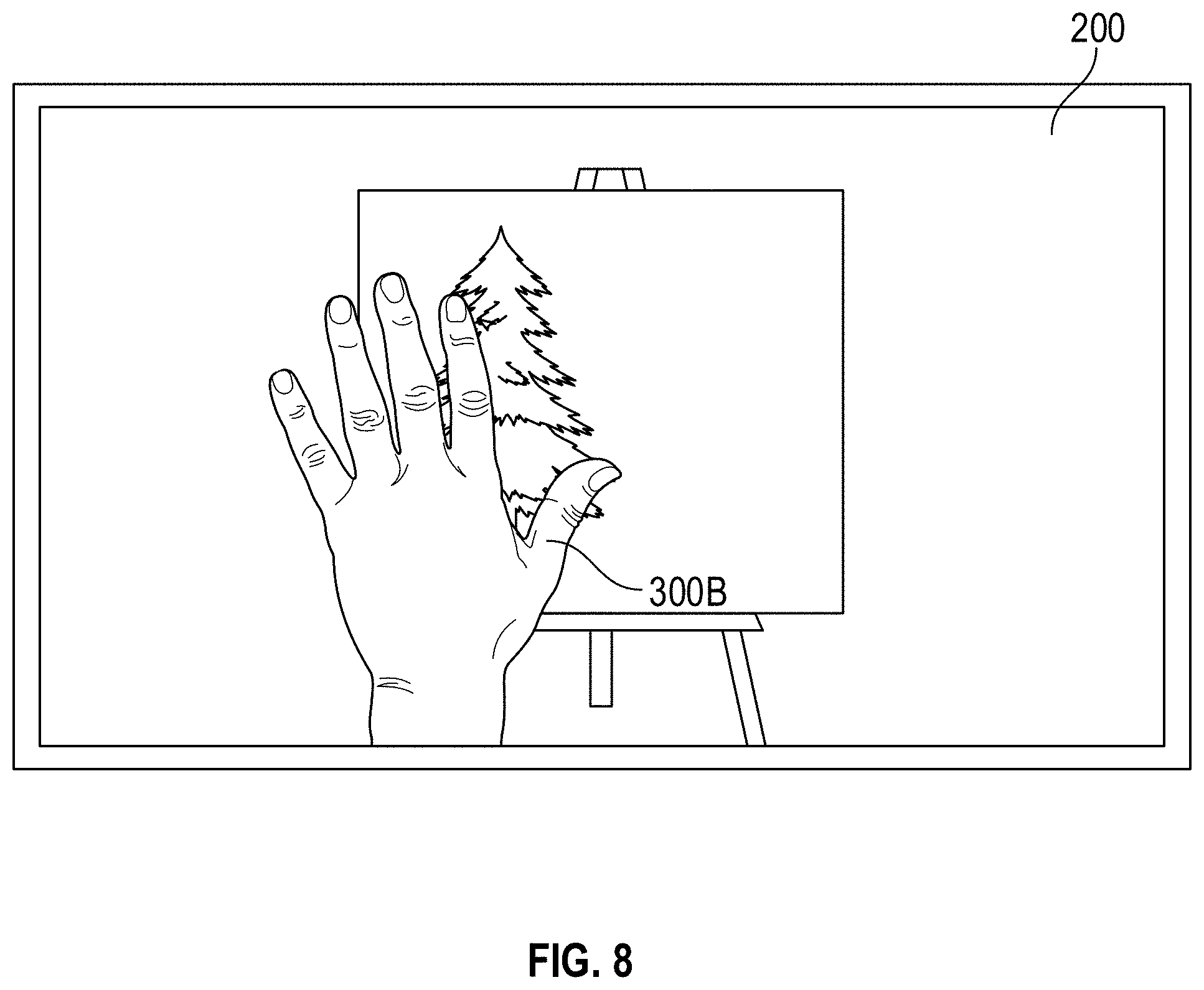 Patent US11776182 Figure 13 – Techniques for enabling drawing in a computer-generated reality environment