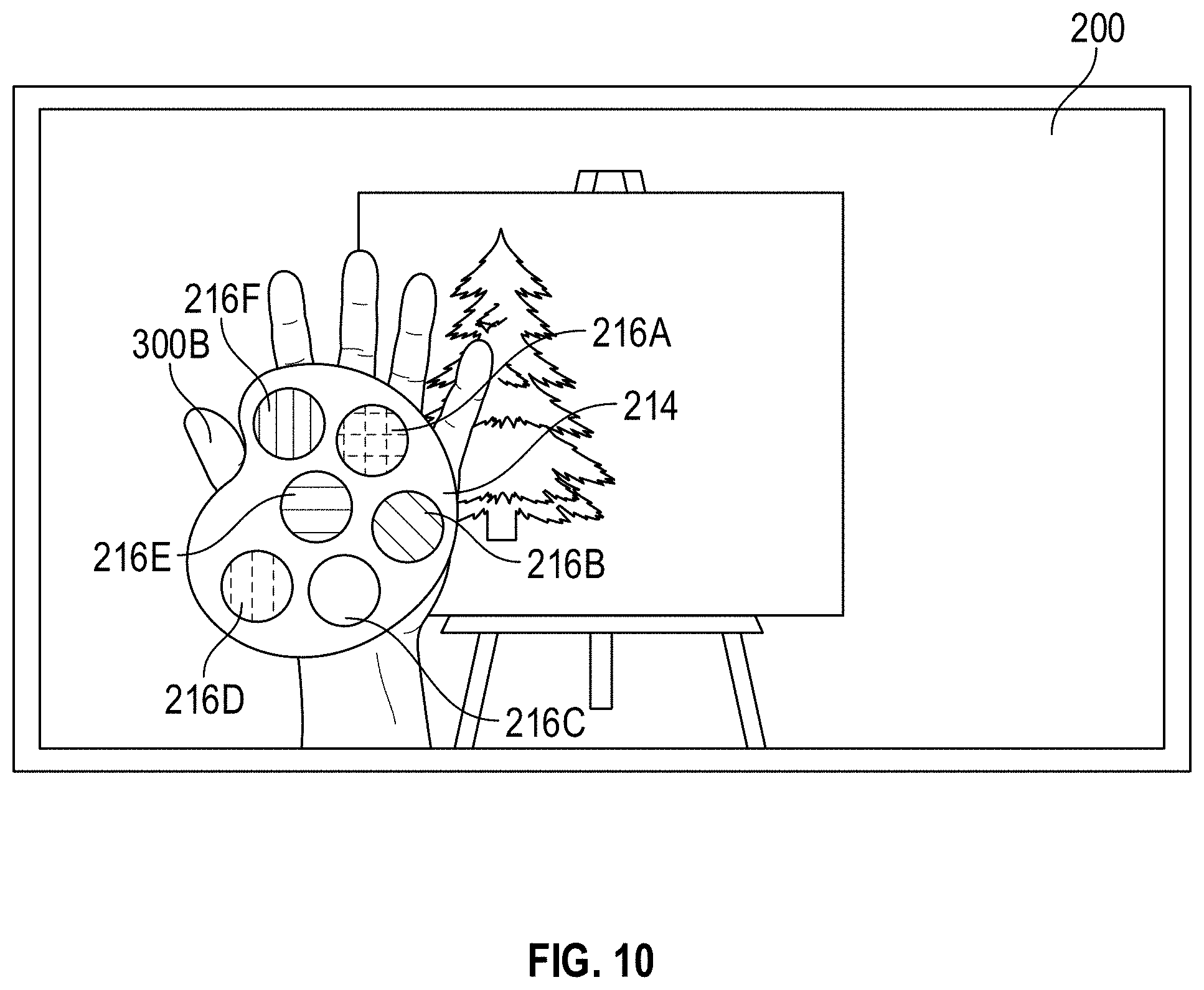 Patent US11776182 Figure 15 – Techniques for enabling drawing in a computer-generated reality environment