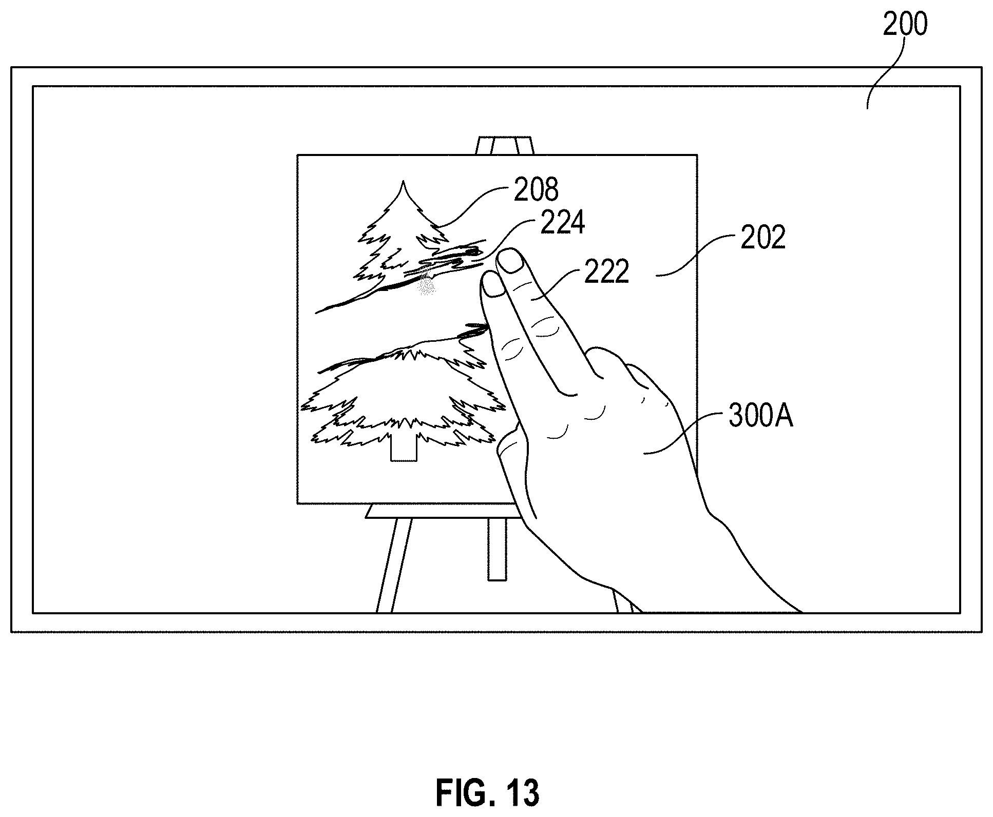 Patent US11776182 Figure 18 – Techniques for enabling drawing in a computer-generated reality environment