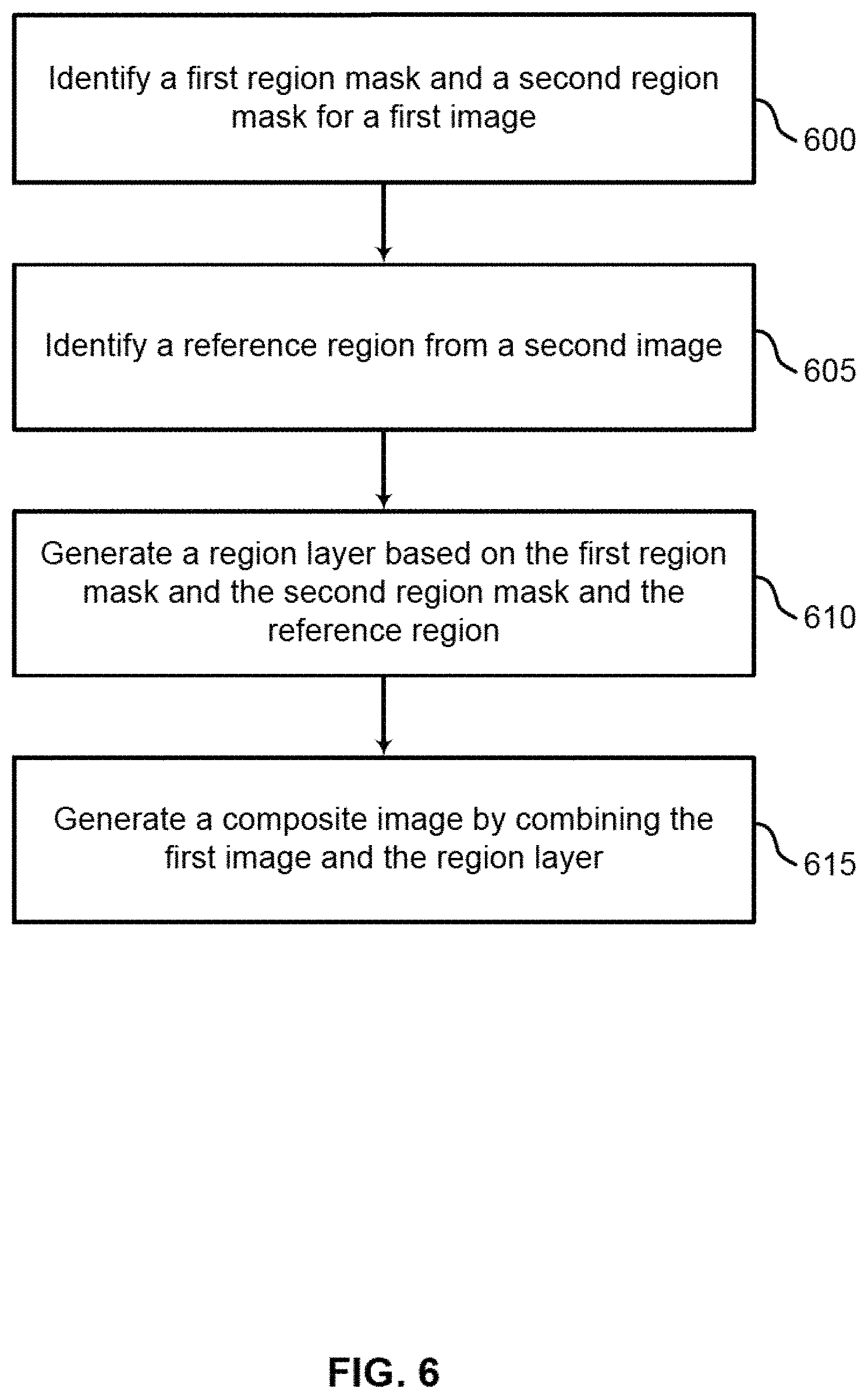 Patent US11776184 Figure 6 – Sky replacement
