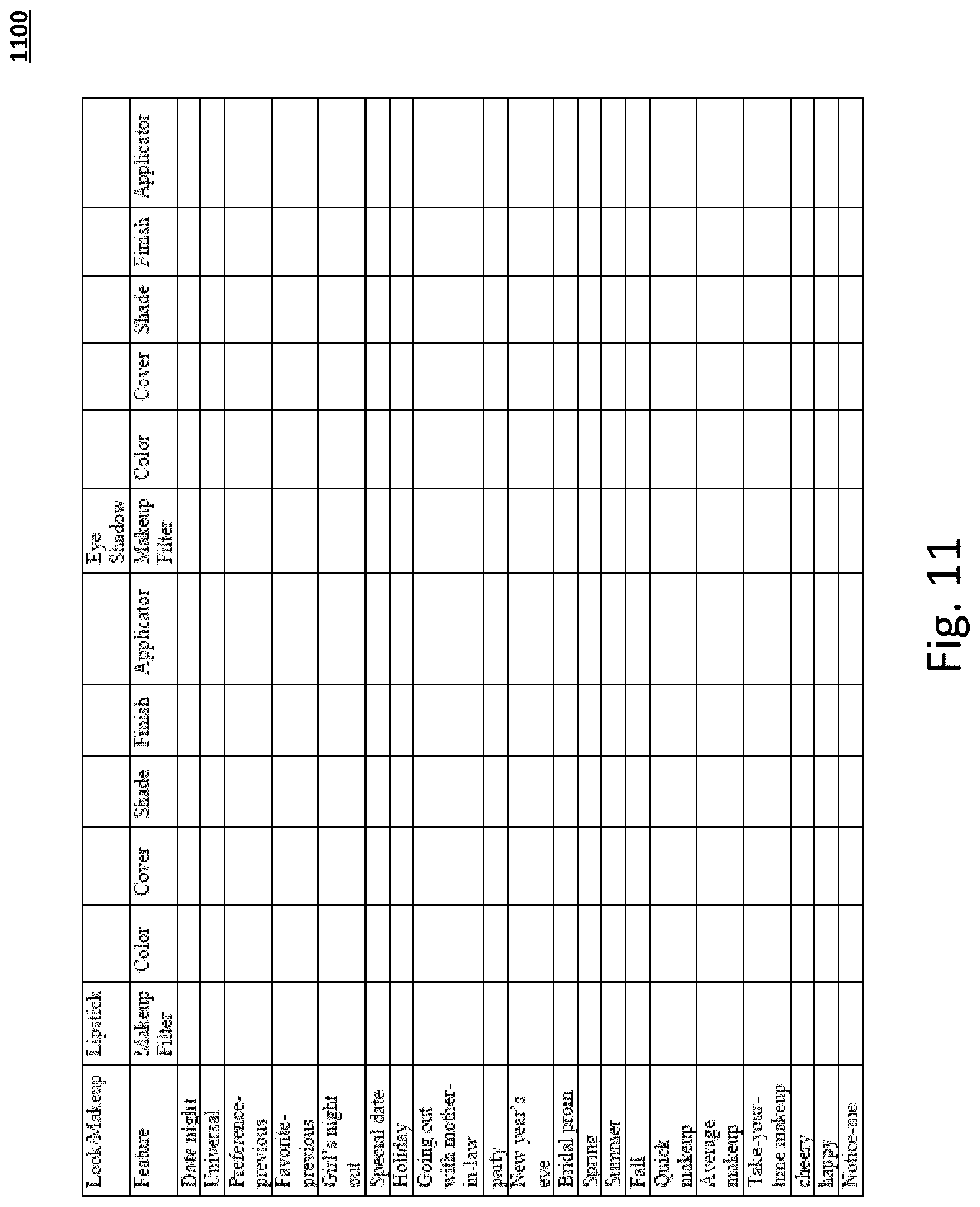 Patent US11776187 Figure 11 – Digital makeup artist