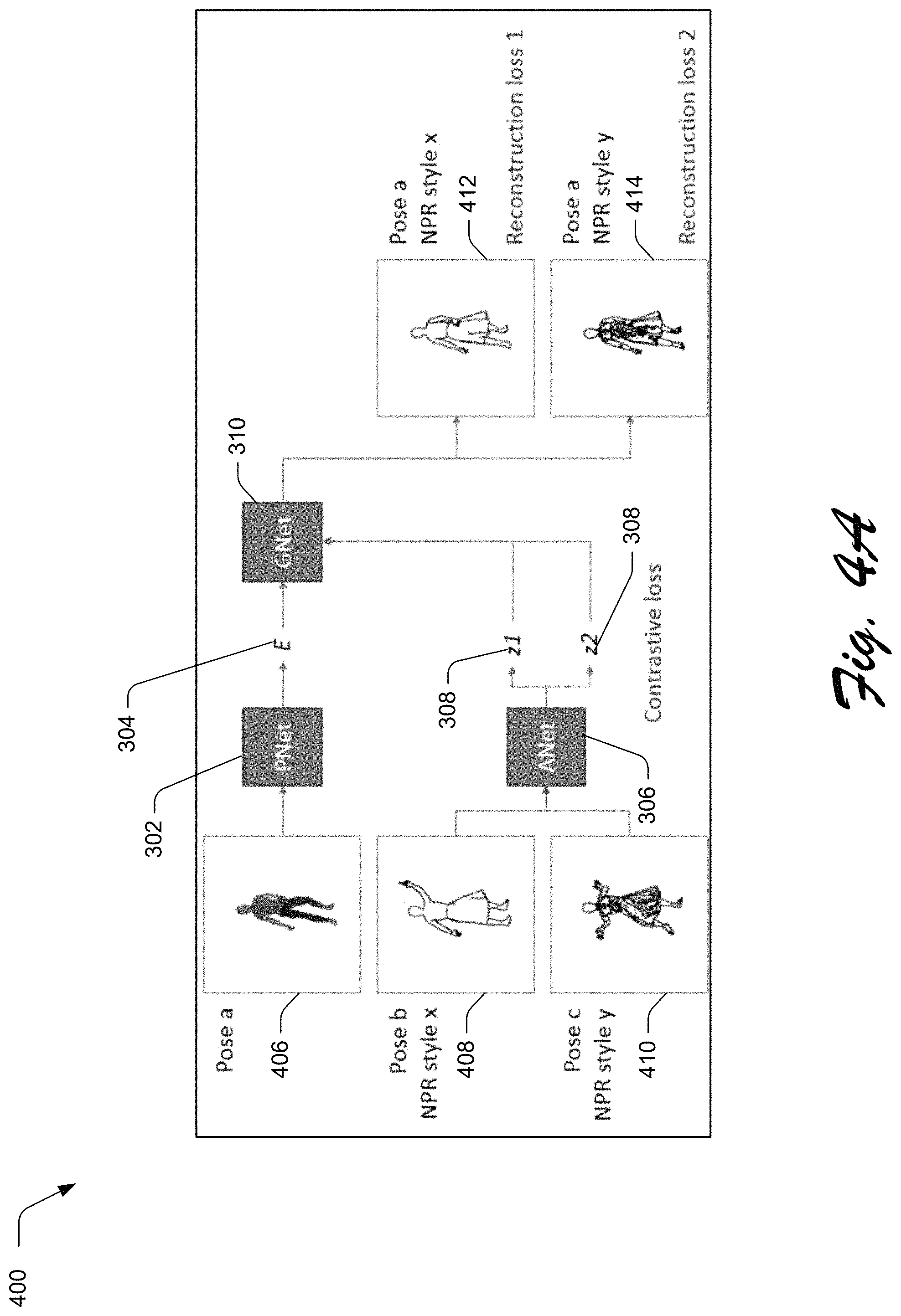 Patent US11776189 Figure 4 – Systems for generating digital objects to animate sketches