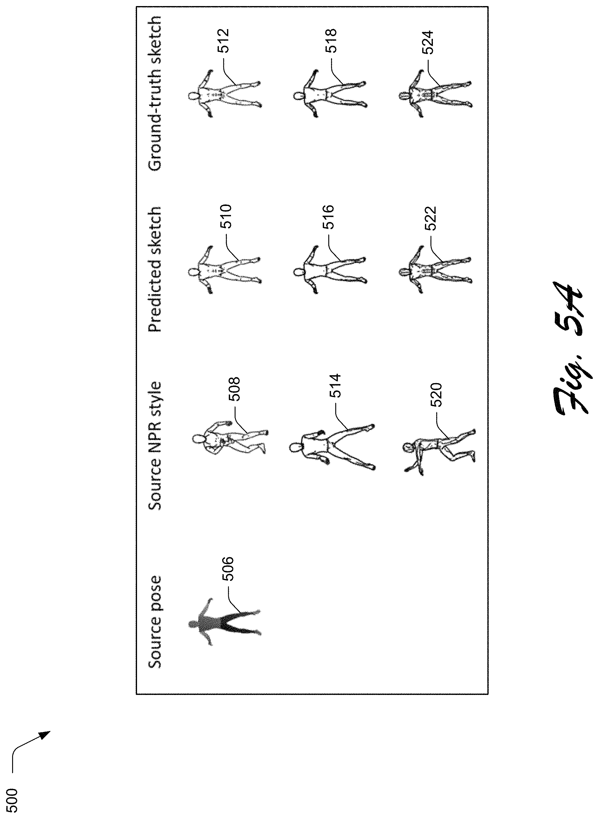 Patent US11776189 Figure 7 – Systems for generating digital objects to animate sketches