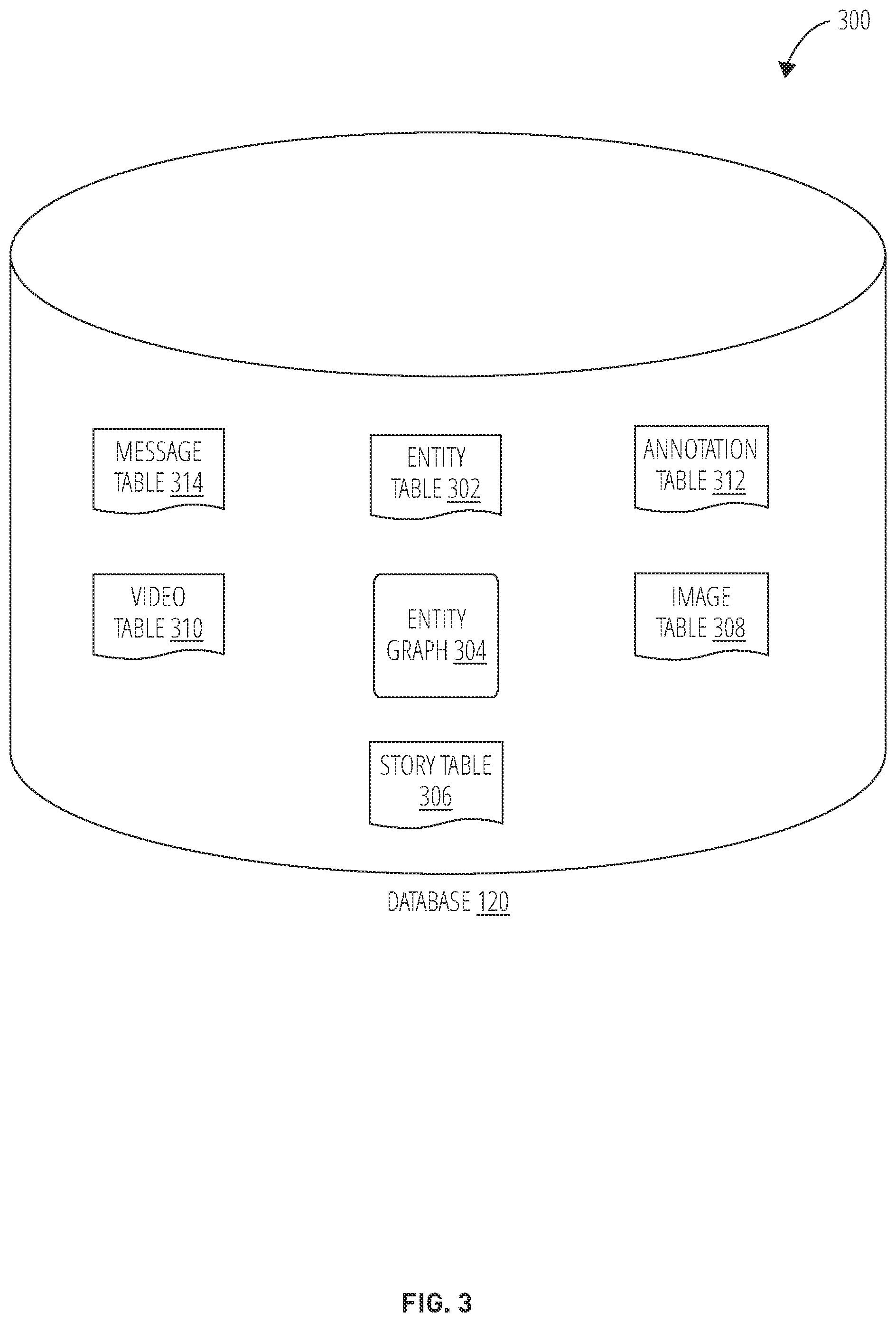 Patent US11776194 Figure 3 – Animated pull-to-refresh