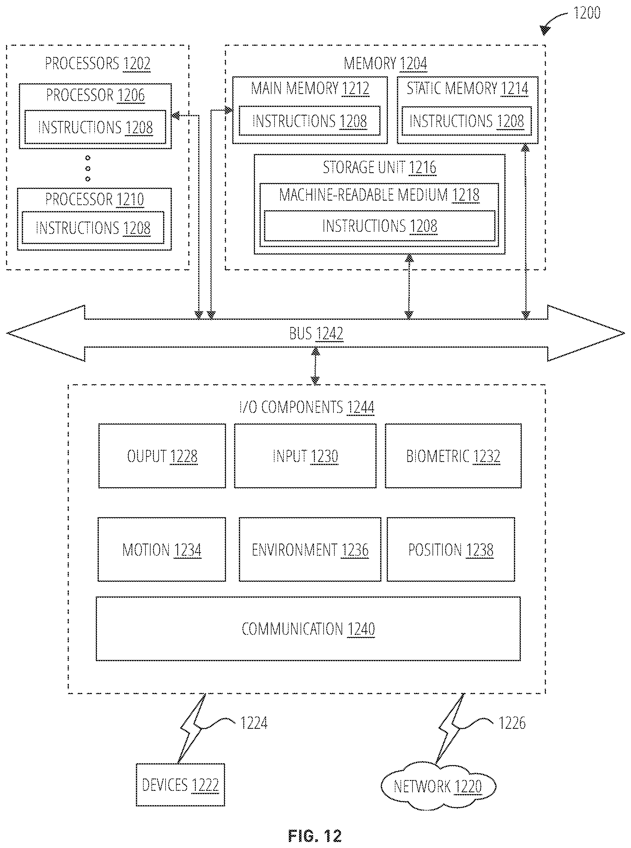 Patent US11776194 Figure 12 – Animated pull-to-refresh