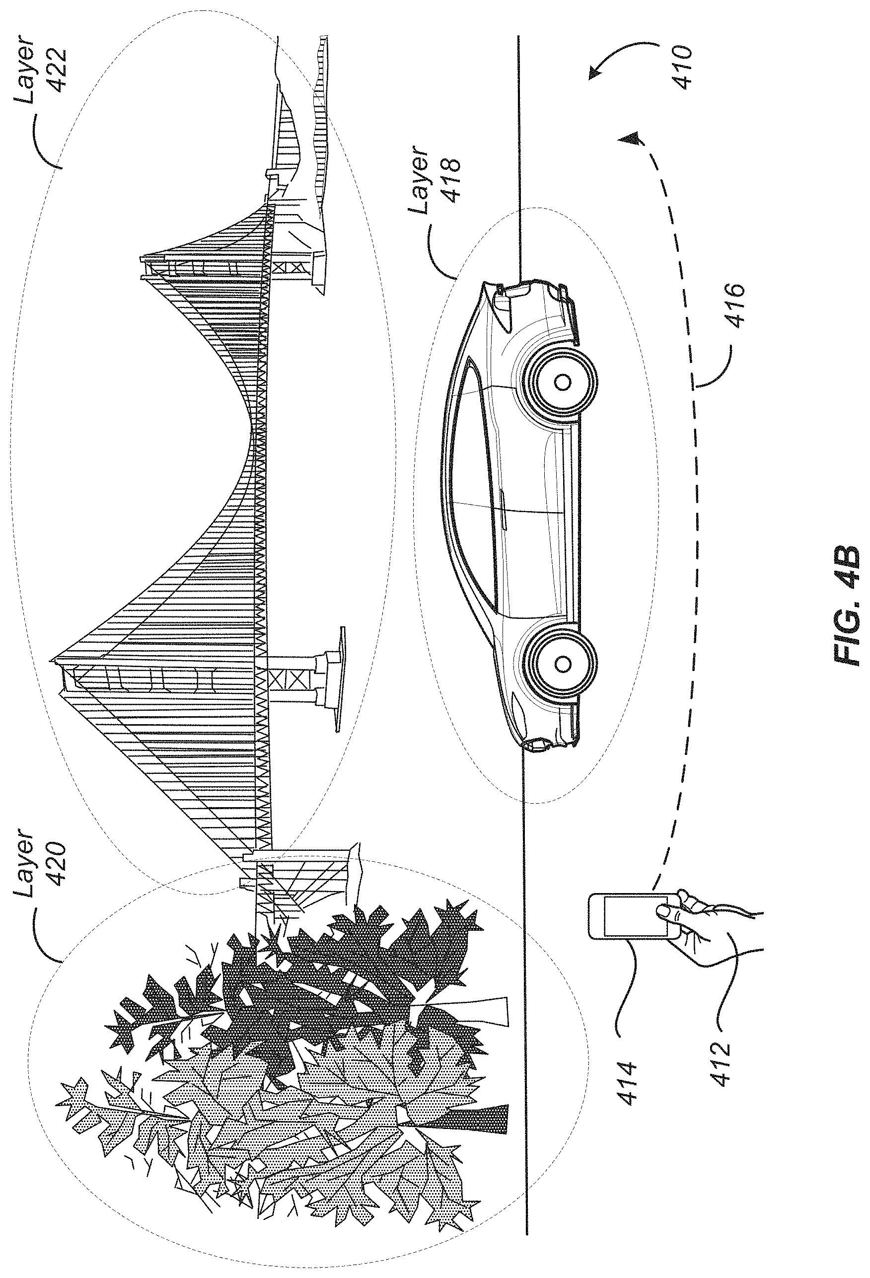 Patent US11776199 Figure 5 – Virtual reality environment based manipulation of multi-layered multi-view interactive digital media representations