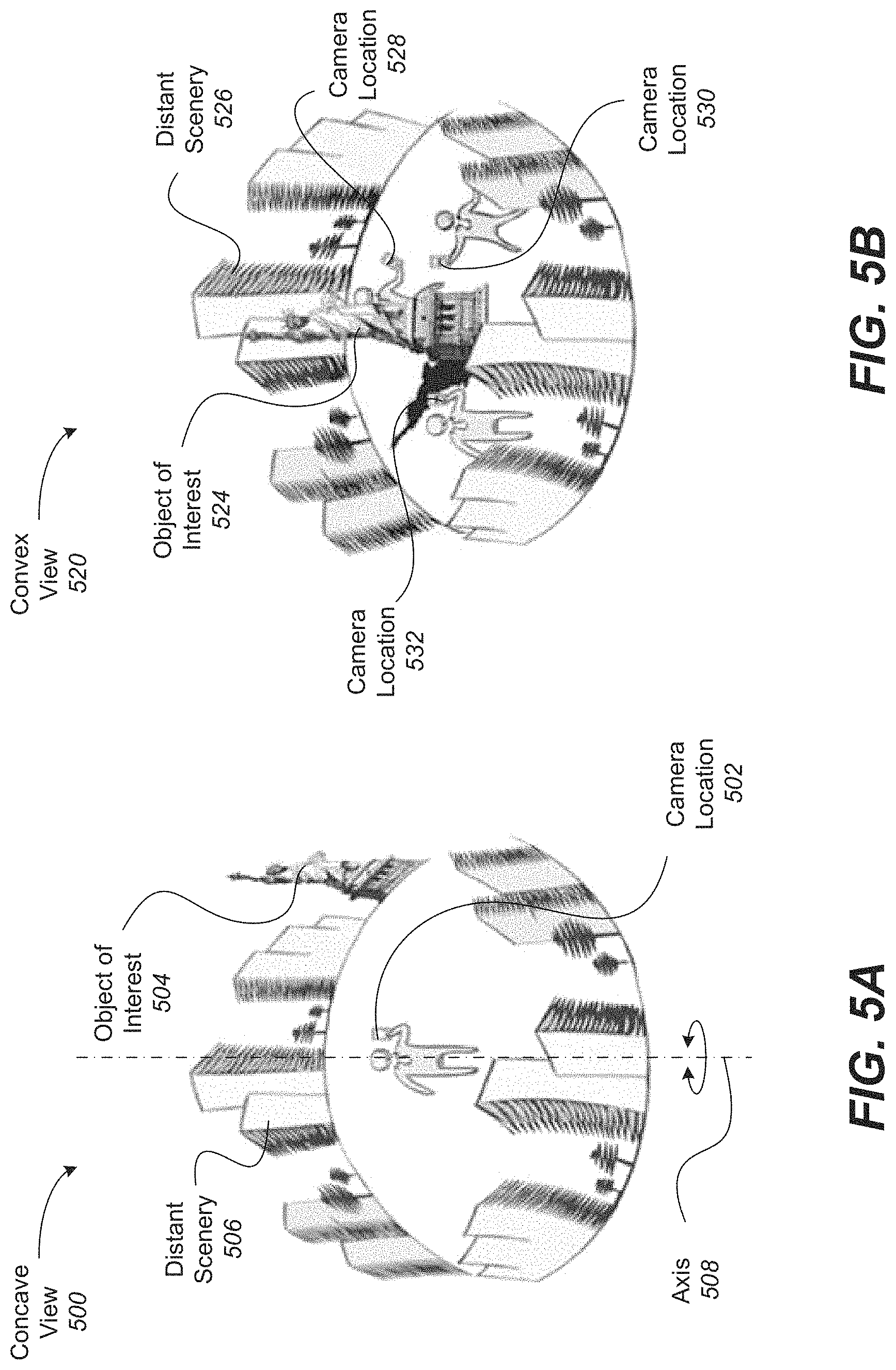 Patent US11776199 Figure 7 – Virtual reality environment based manipulation of multi-layered multi-view interactive digital media representations