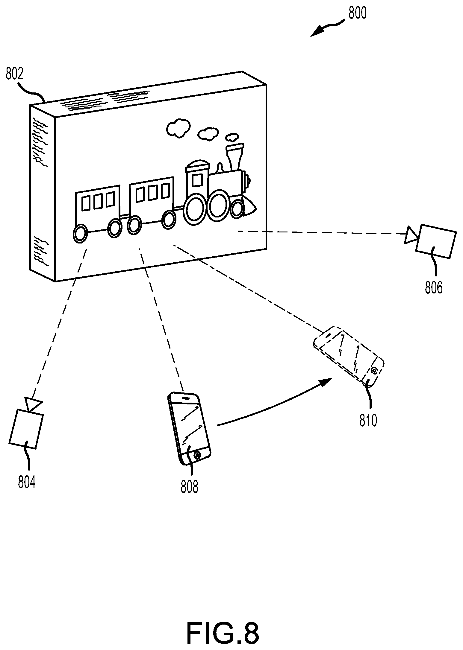 Patent US11776211 Figure 8 – Rendering three-dimensional models on mobile devices