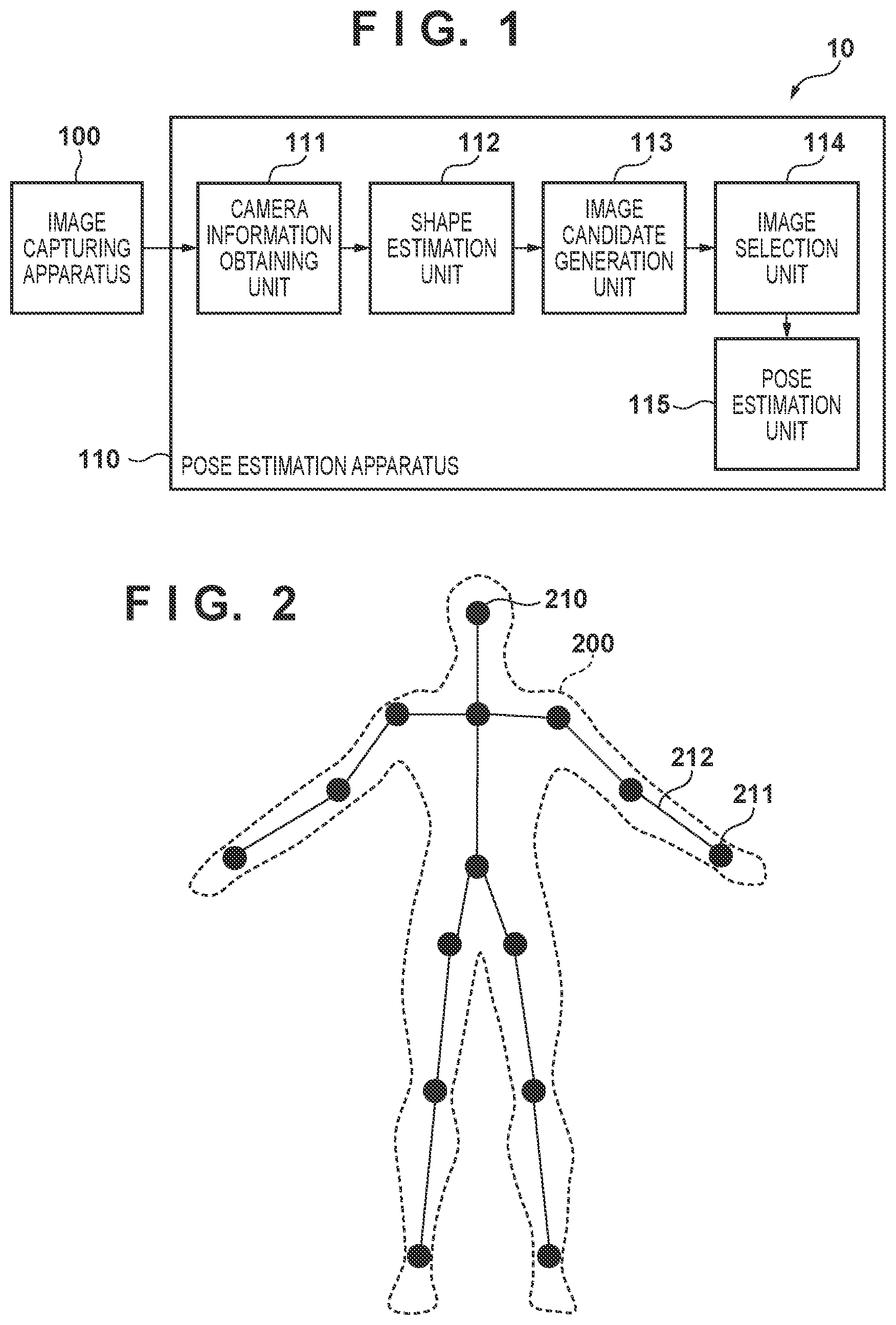 Patent US11776213 Figure 1 – Pose generation apparatus, generation method, and storage medium