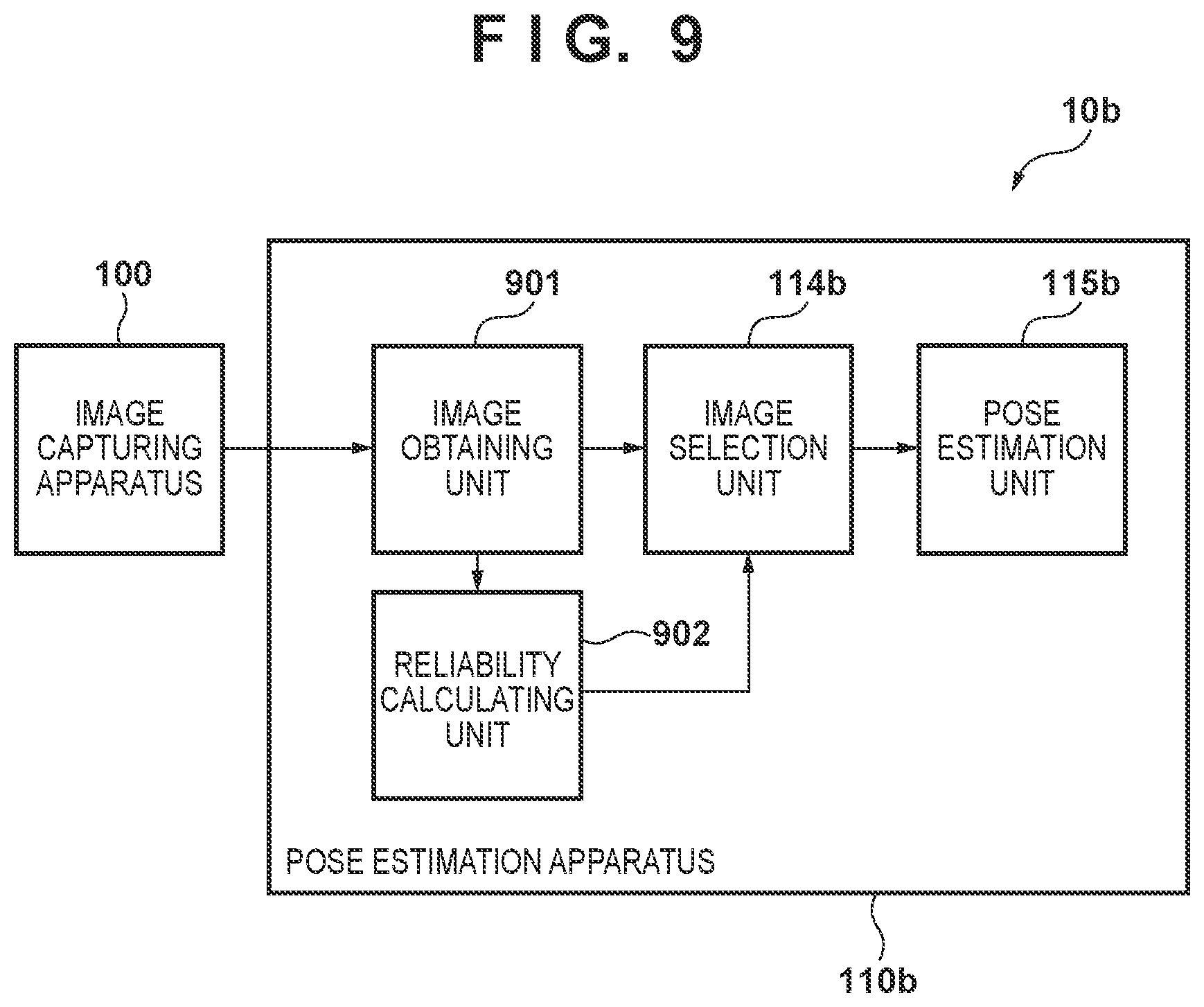 Patent US11776213 Figure 8 – Pose generation apparatus, generation method, and storage medium