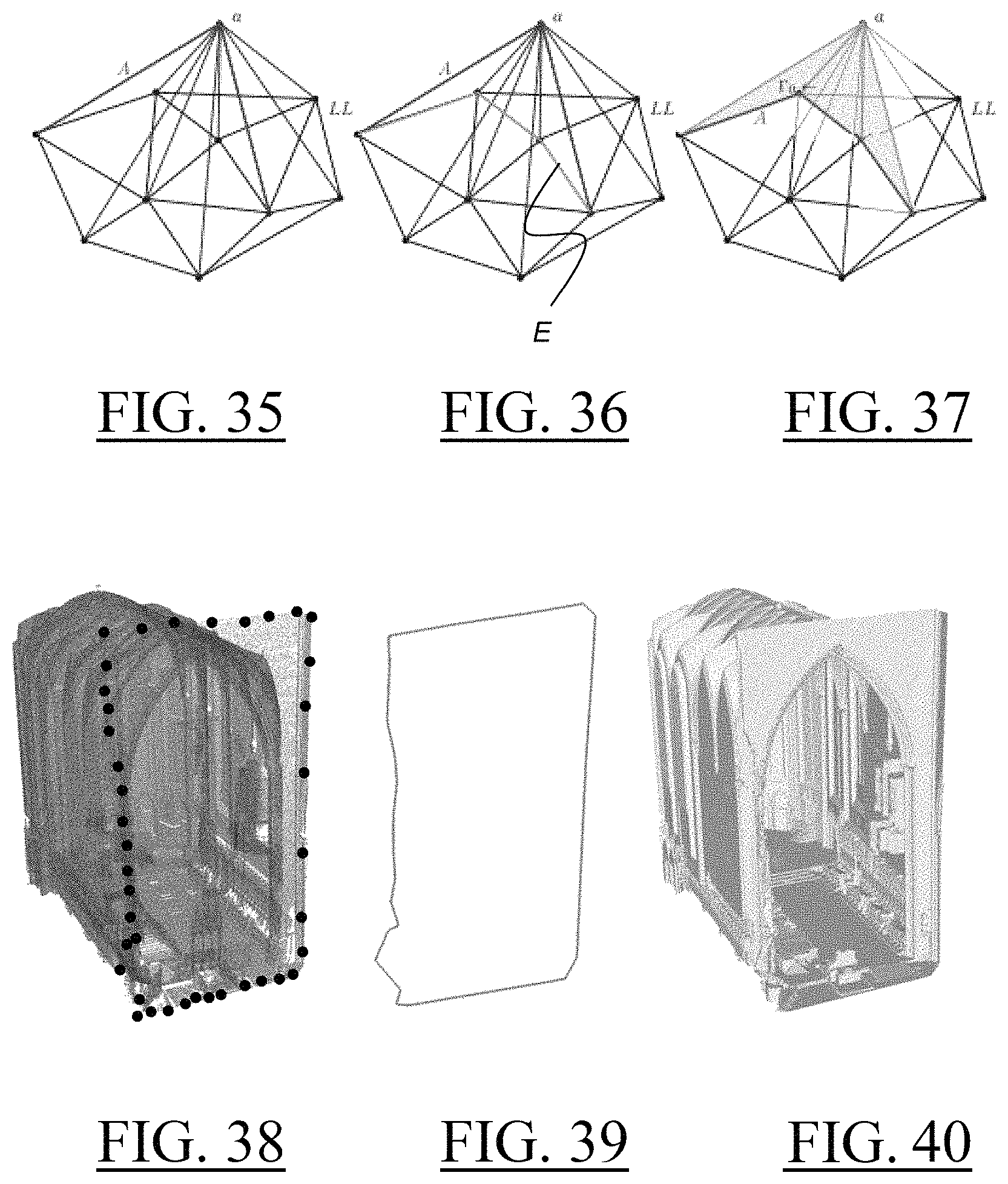 Patent US11776214 Figure 17 – 3D reconstruction of a structure of a real scene with an open surface