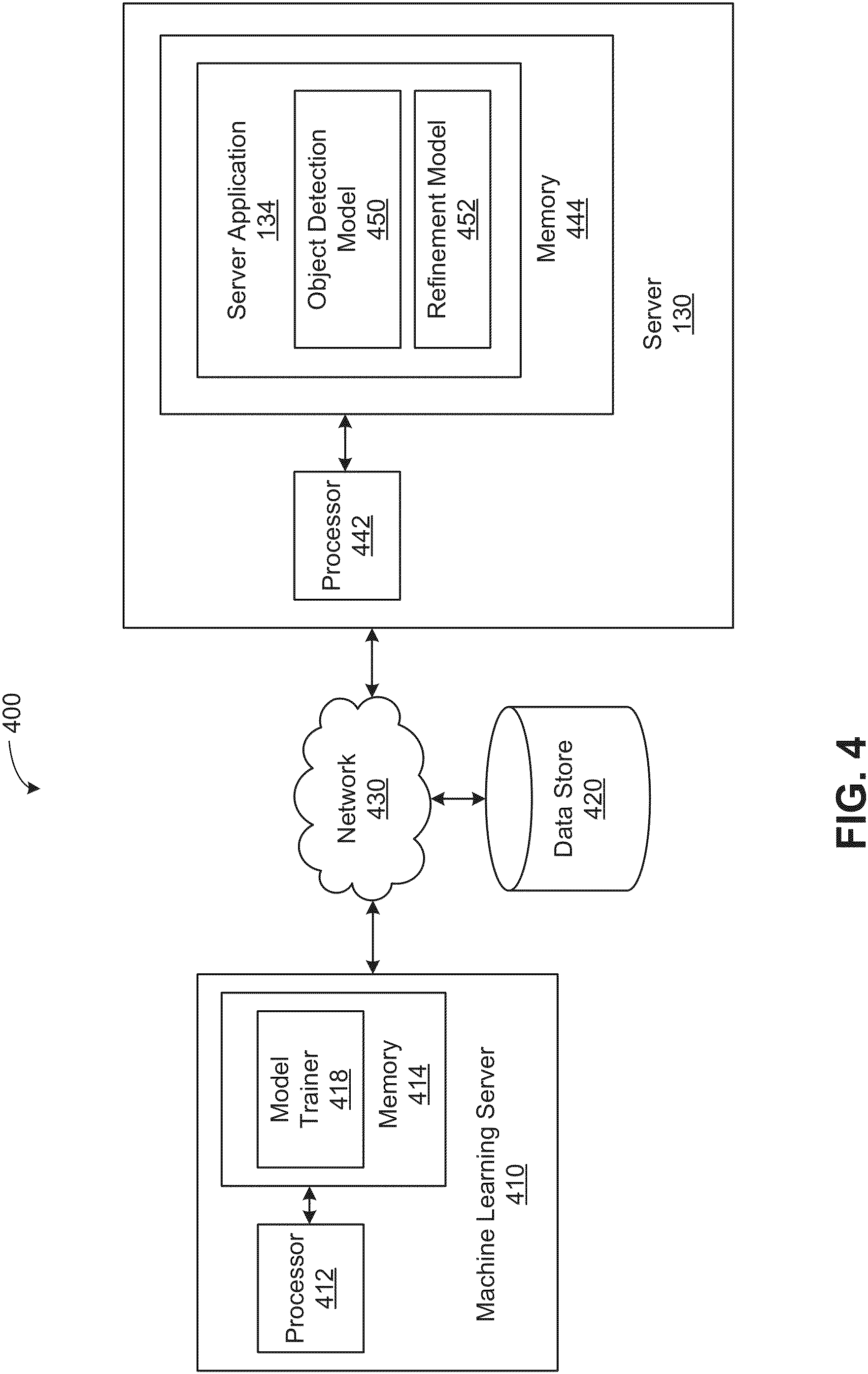 Patent US11776215 Figure 4 – Pre-labeling data with cuboid annotations