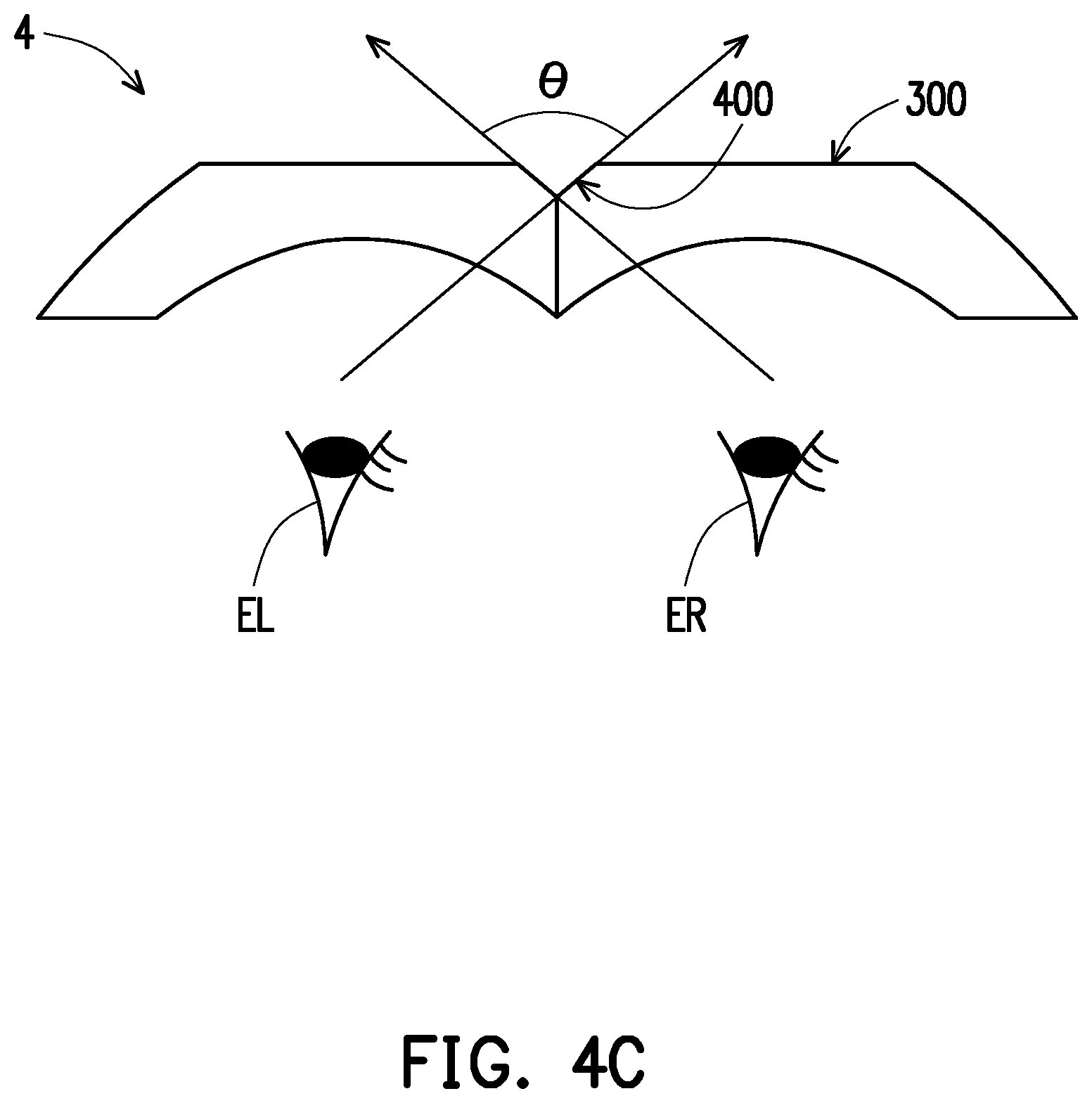 Patent US11776219 Figure 6 – Augmented reality glasses