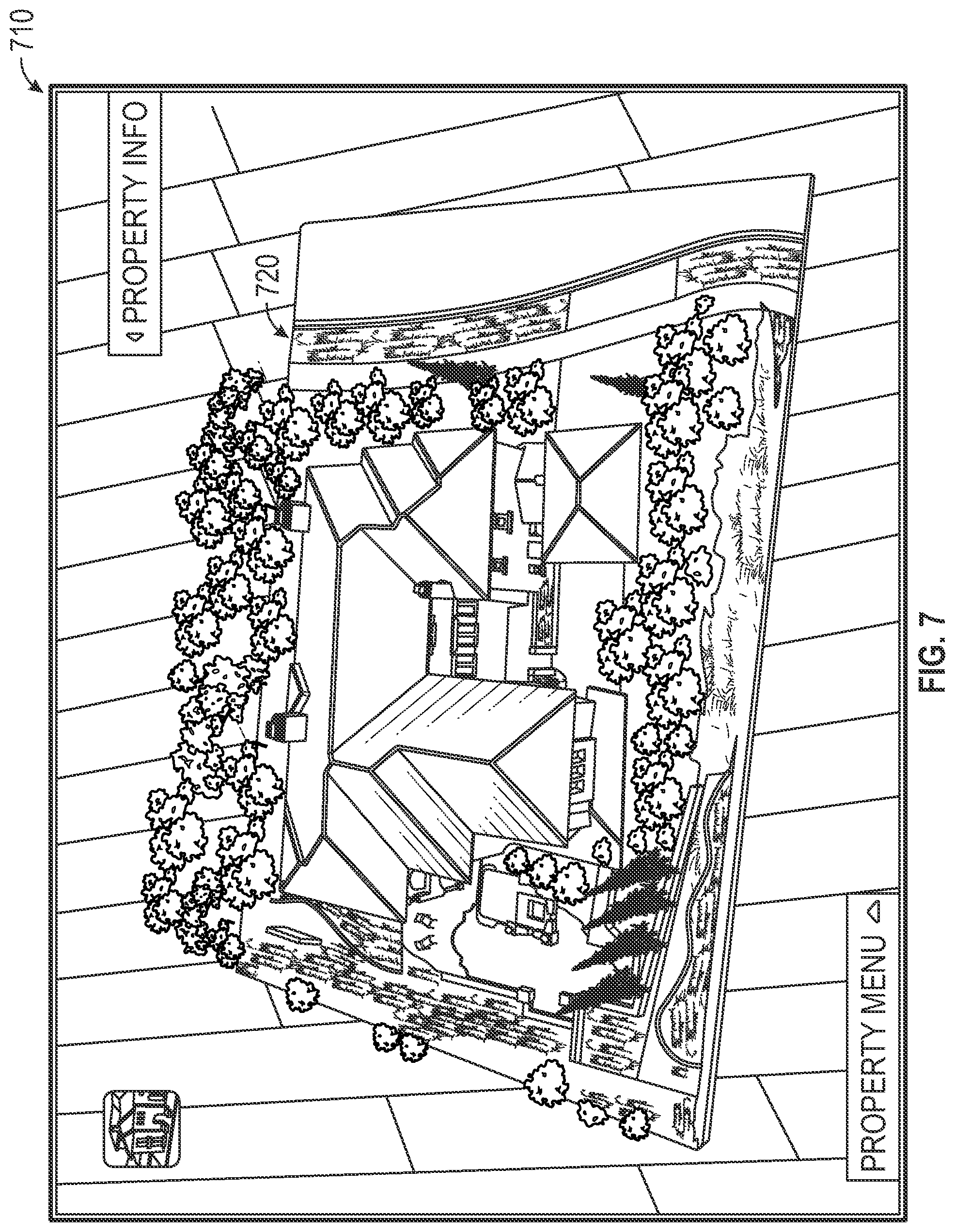 Patent US11776221 Figure 7 – Augmented reality application for interacting with building models
