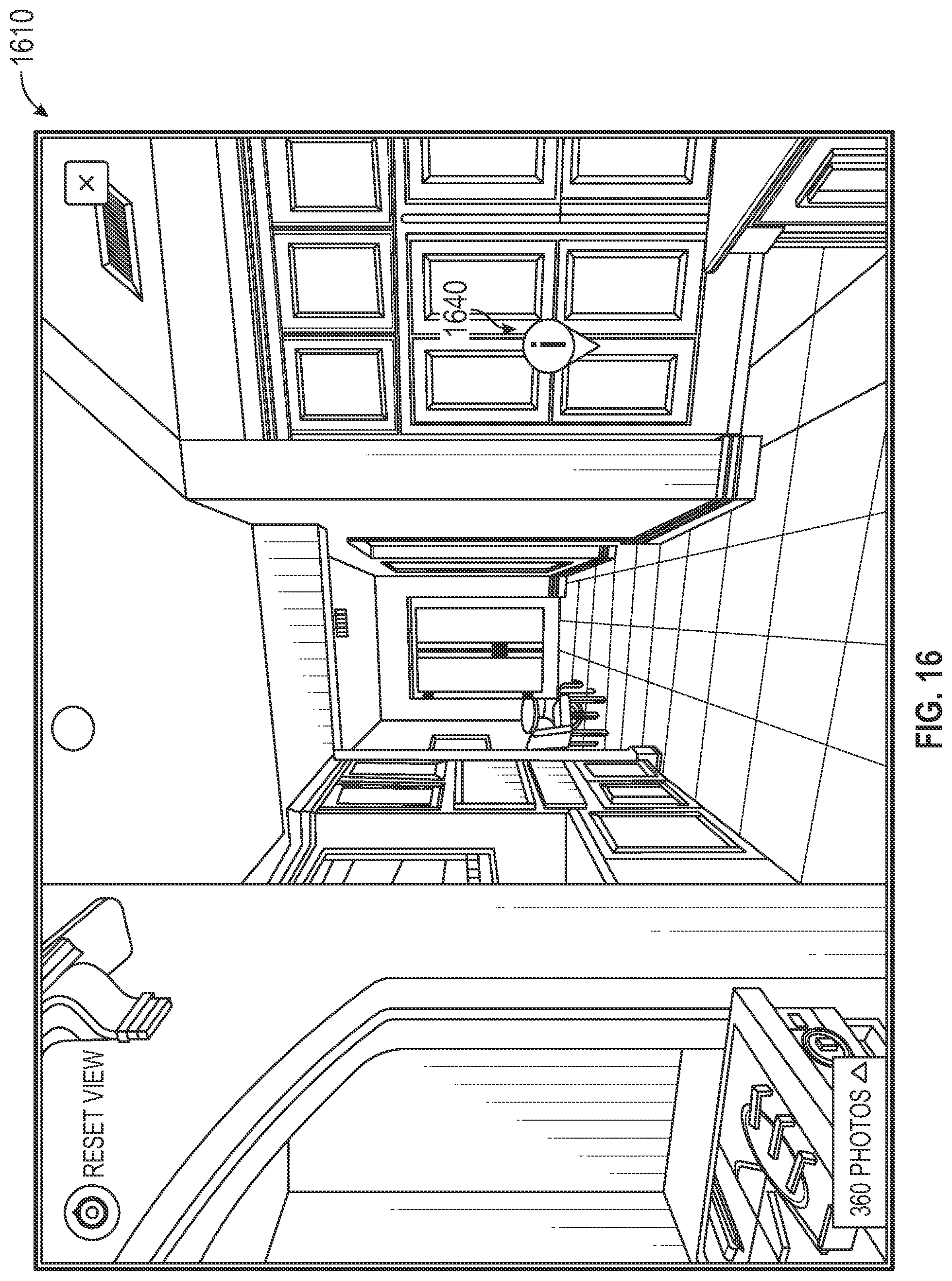 Patent US11776221 Figure 16 – Augmented reality application for interacting with building models