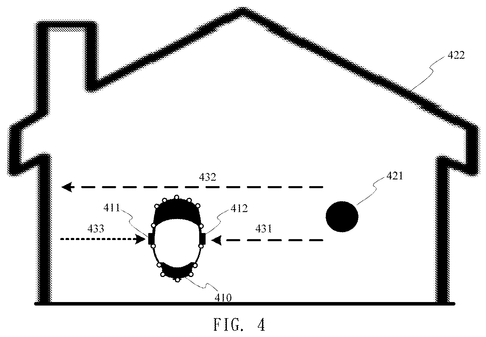 Patent US11776226 Figure 4 – Method and system for showing objects in augmented reality environment