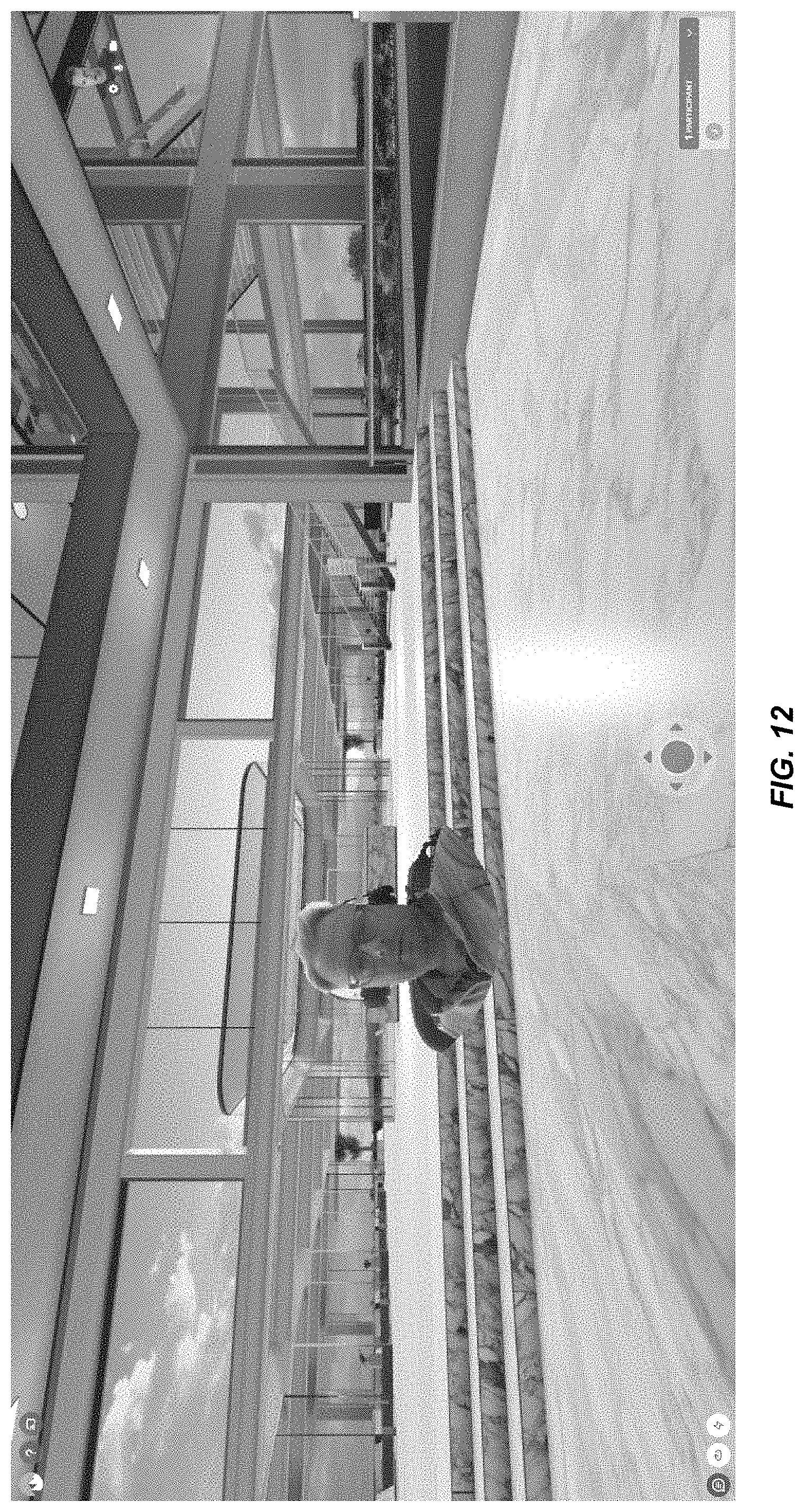 Patent US11776227 Figure 19 – Avatar background alteration